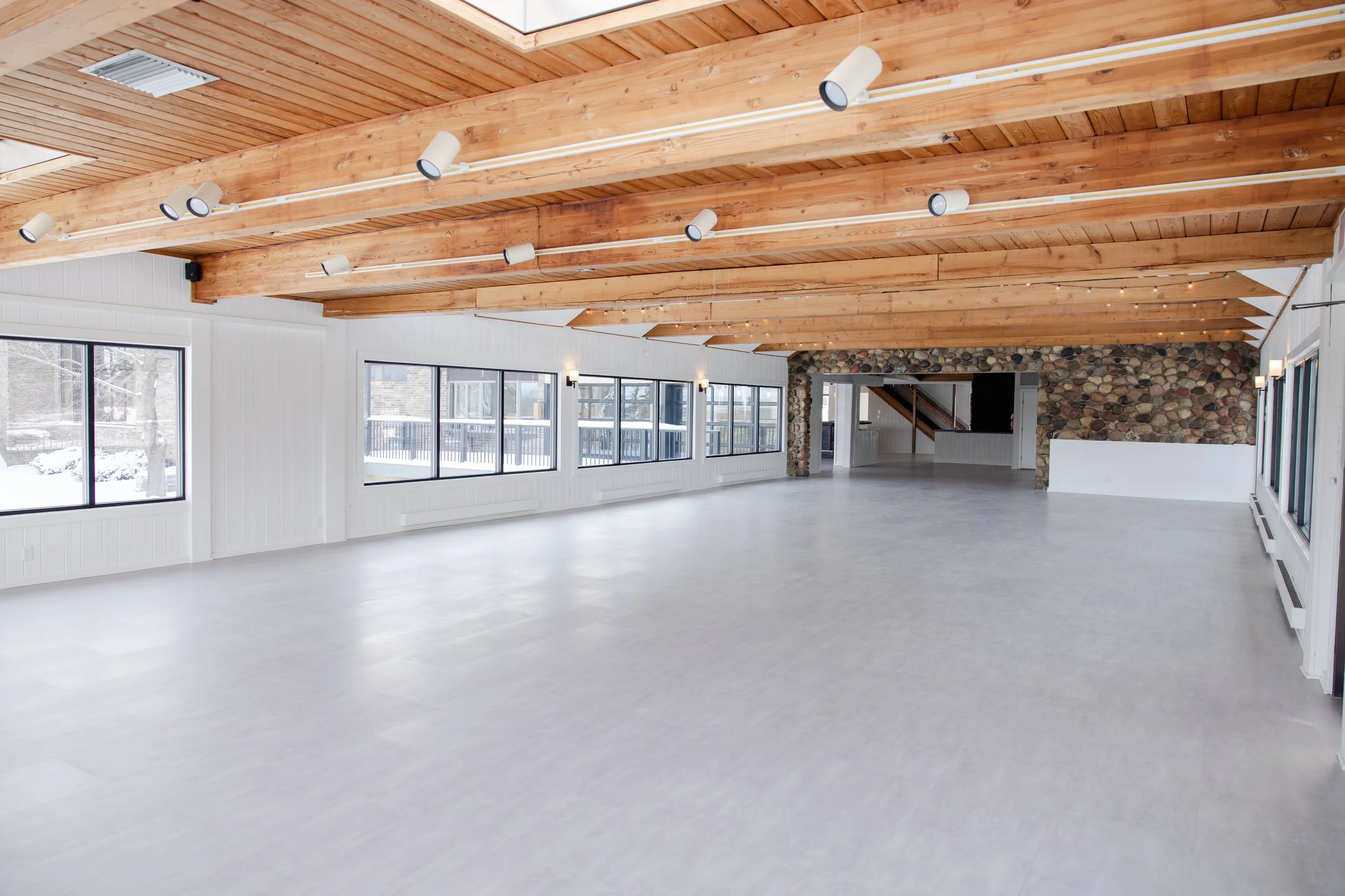 Indoor Ceremony Room - View from the front 