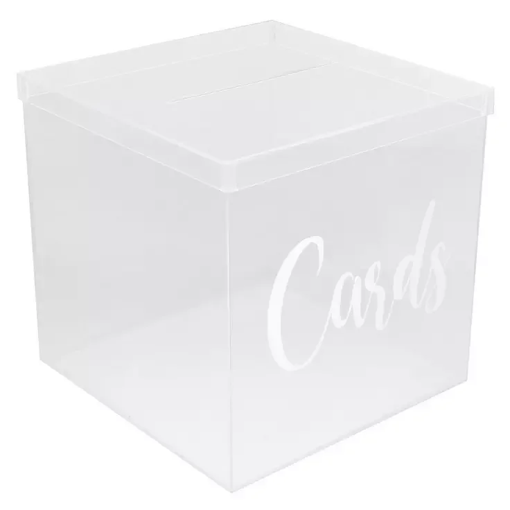 Cardbox: Clear Acrylic