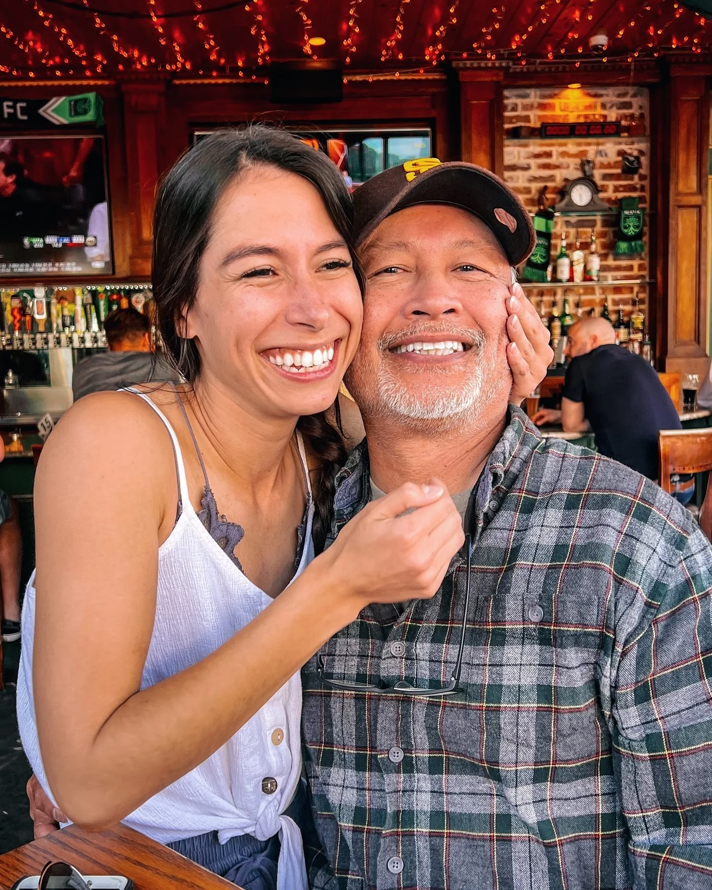 The man who gave me life and dimples 🥰