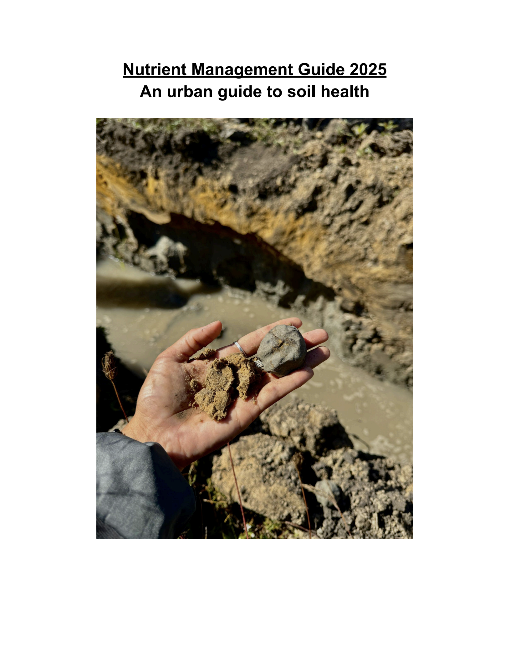 Nutrient Management Guide