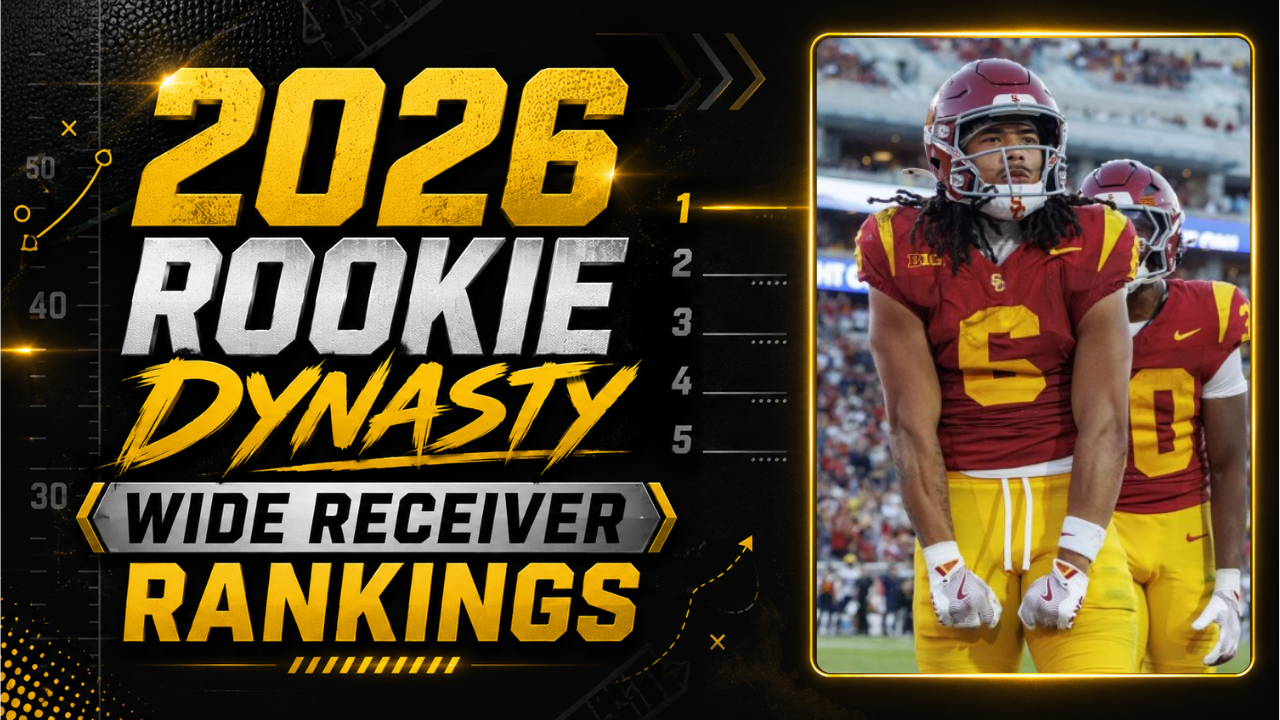 2026 Rookie Dynasty Wide Receiver Rankings