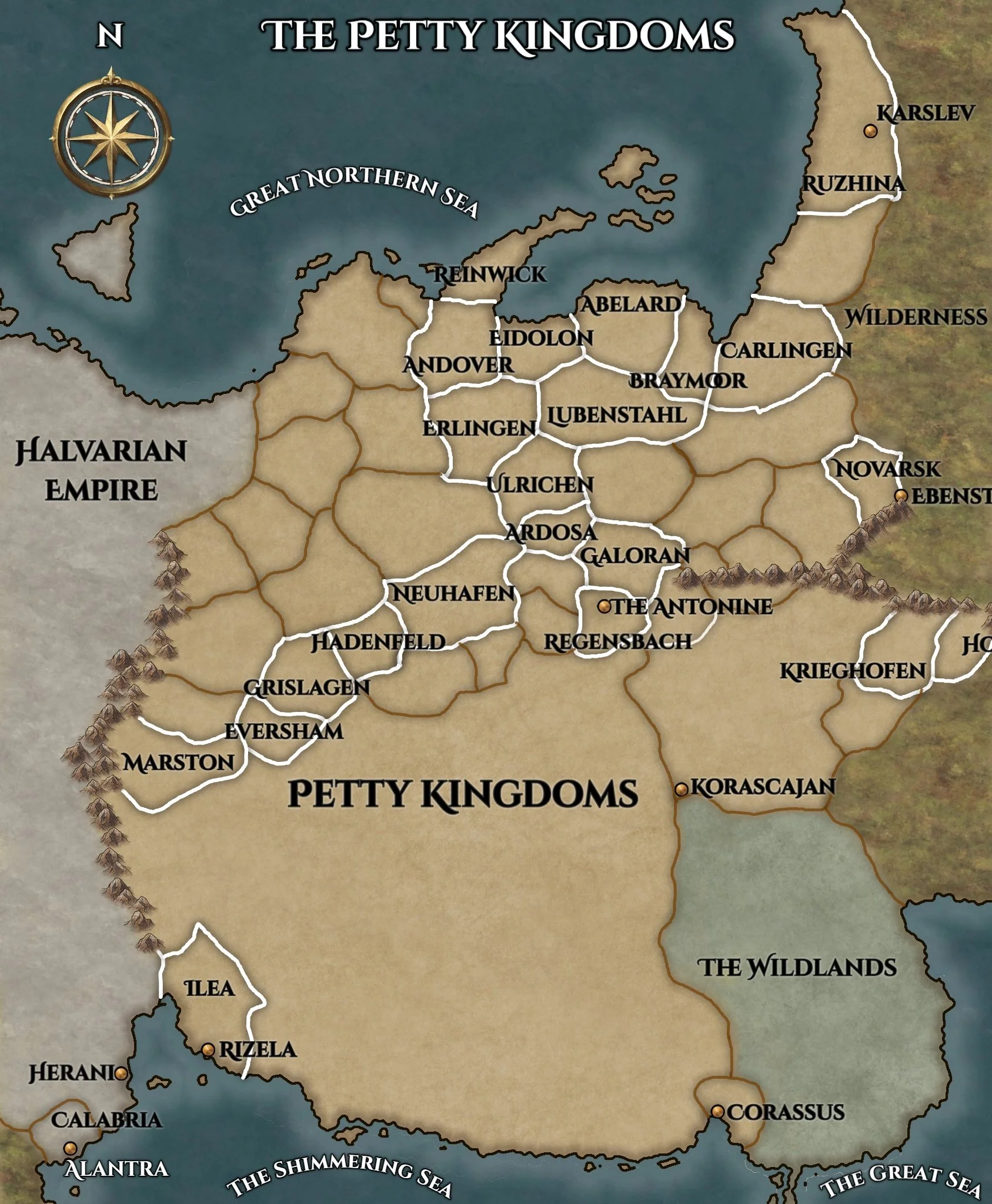 Temple Captain - Petty Kingdoms