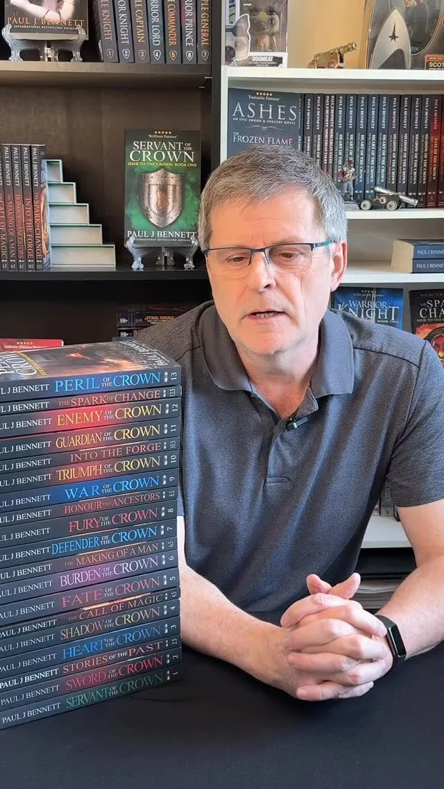 Why write history when you can build entire worlds? π Paul J. Bennett shares why fantasy outranks historical fiction for him—magic, epic battles, and infinite possibilities. βοΈπ°
#writing #fantasy #fantasybooks #fantasynovel #fantasyworld #ya