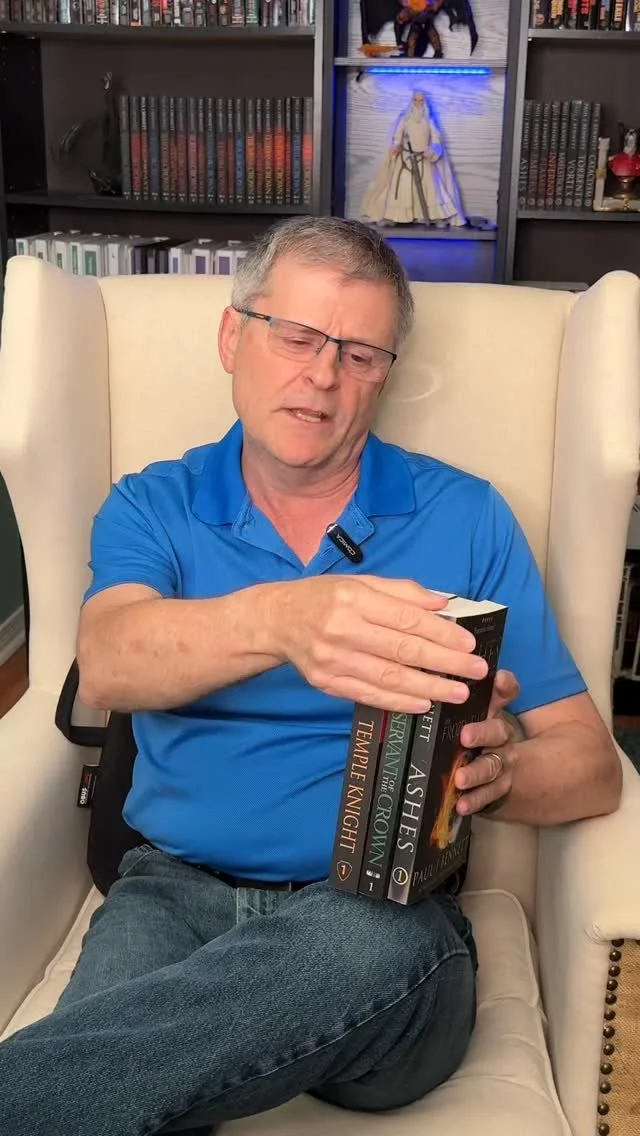 “Which series is your favorite?”
That’s like asking a parent to pick their favorite child. Each of my series—whether it’s filled with battles and destiny (Power Ascending & Heir to the Crown) or magic and betrayal (T