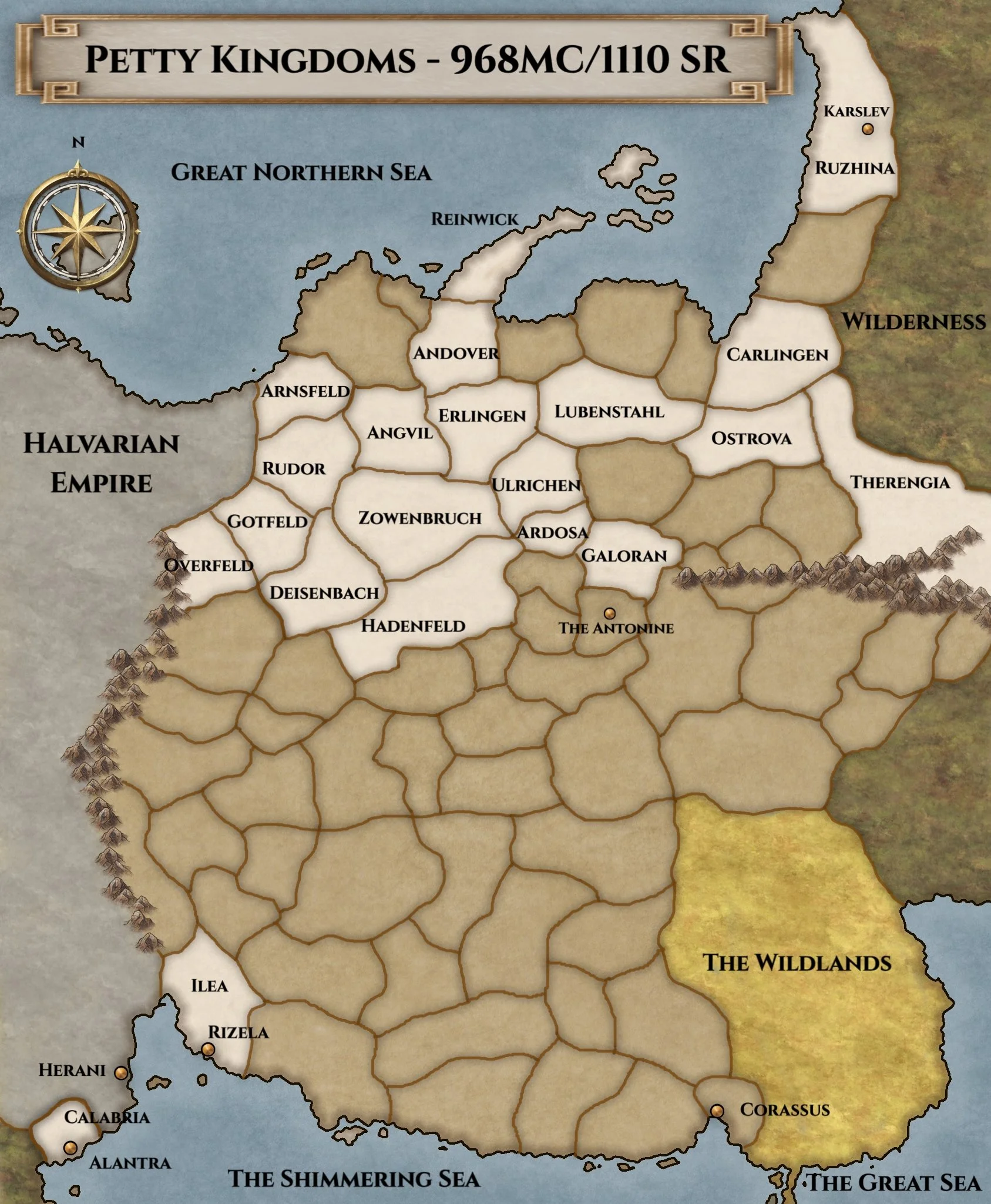 Saviour of the Crown- Petty Kingdoms