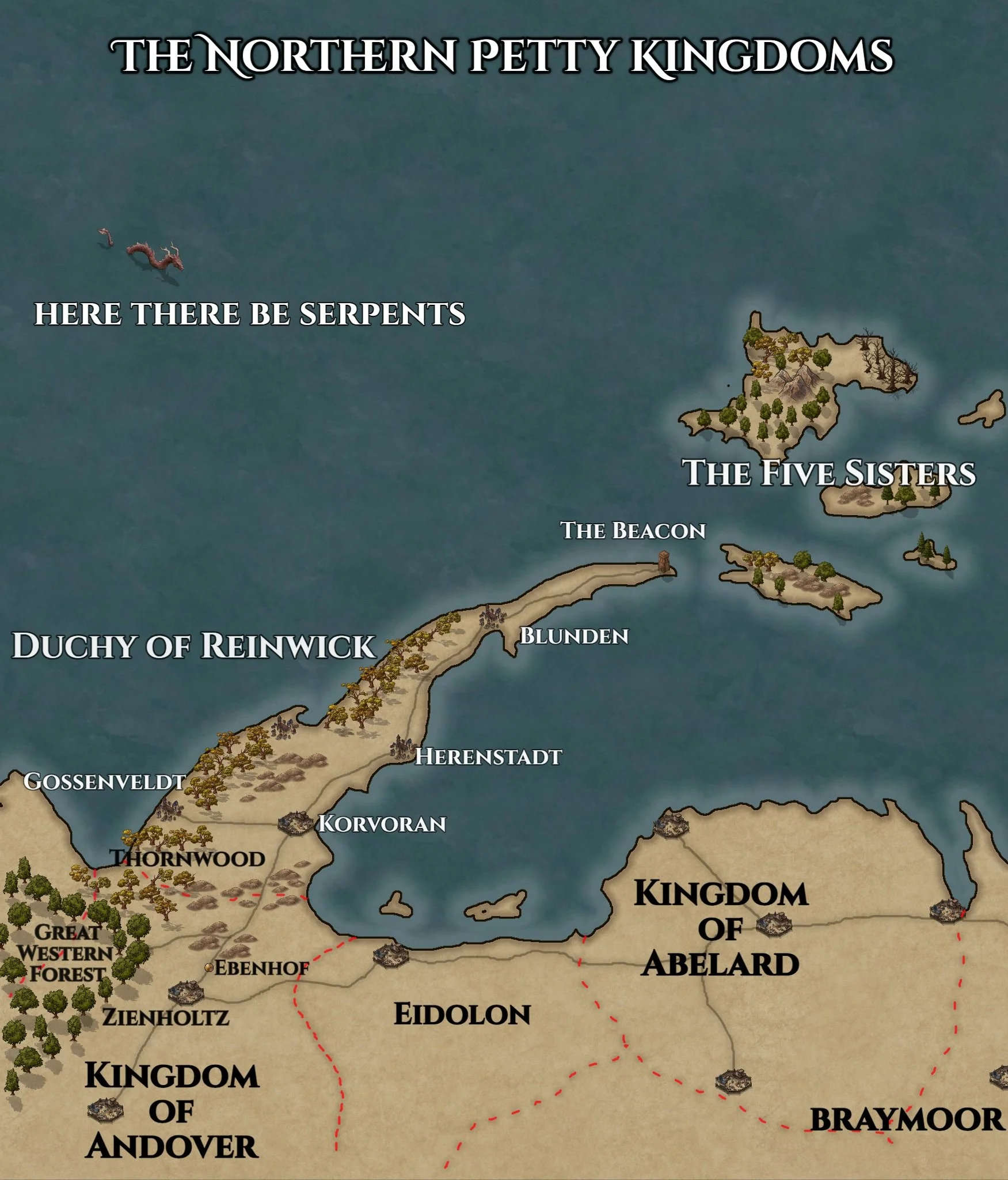 Vortex - Regional Map