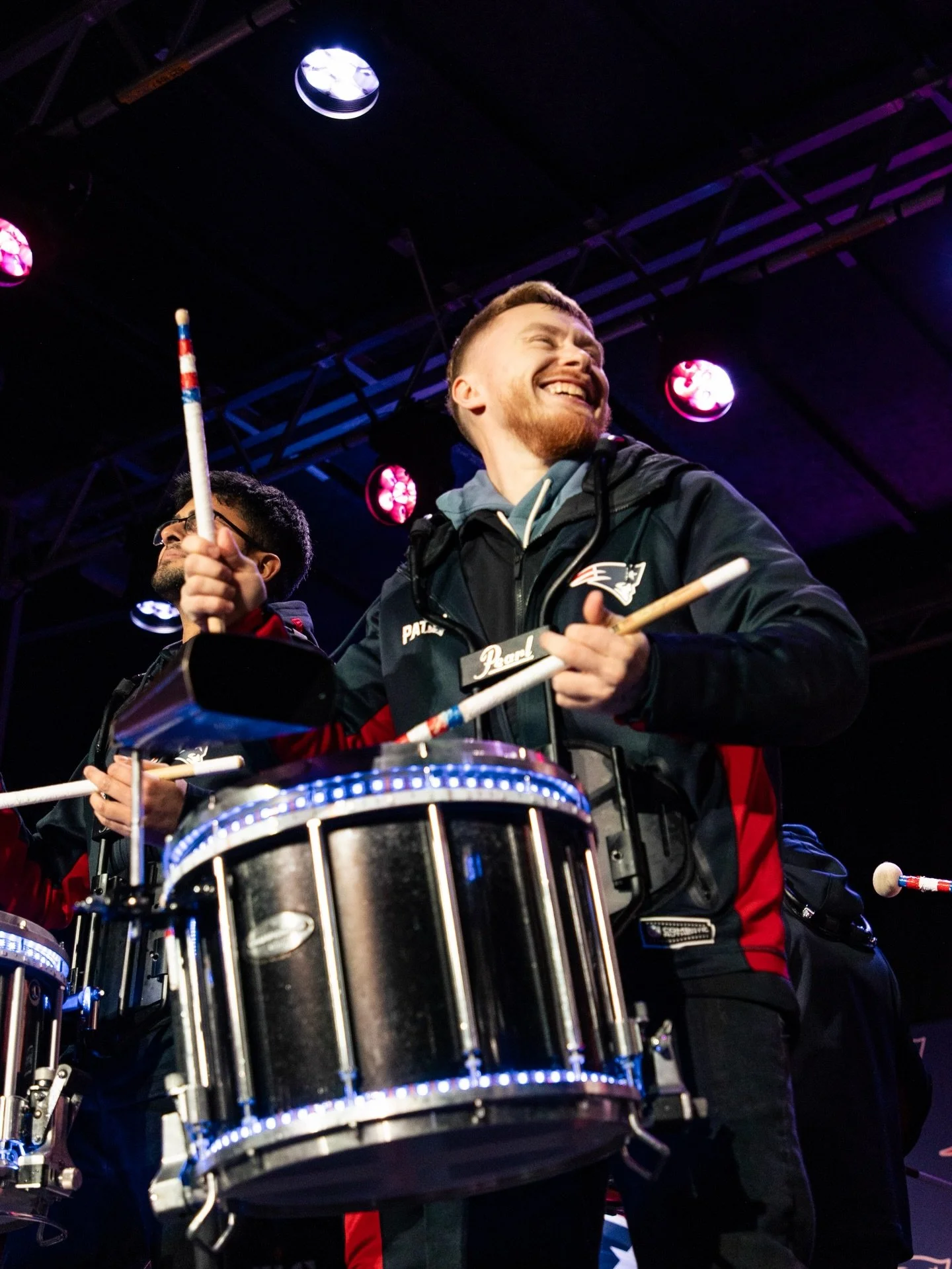 To kick off the playoffs, we&rsquo;ll be performing the halftime show, pregame, and timeouts for tomorrow&rsquo;s Wild Card Game Chargers vs Patriots!! So excited to share the field with the @patriotscheerleaders again. 

Here&rsquo;s some scenes fro