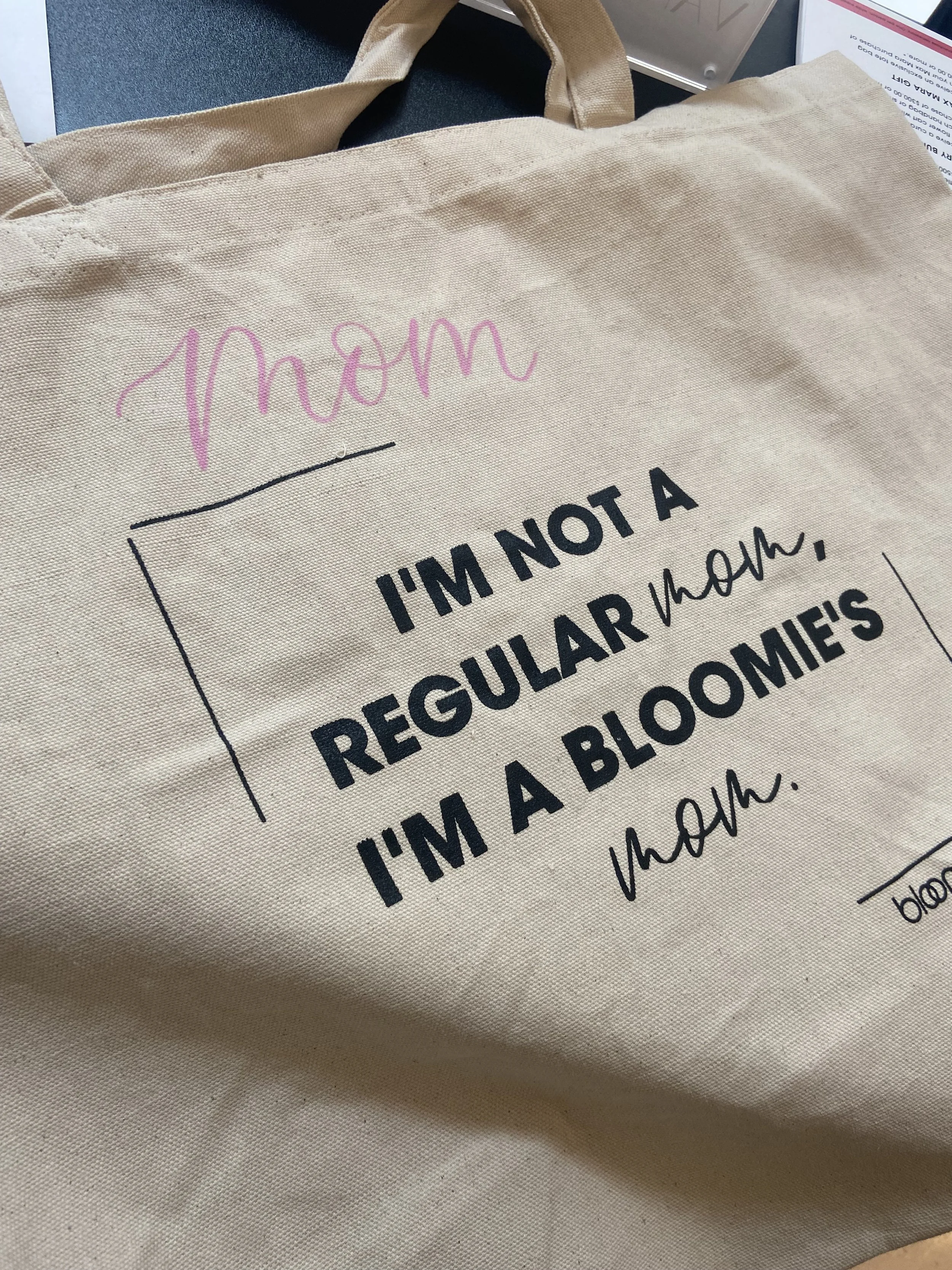 Long Island Calligraphy on Mothers Day tote bag.jpeg