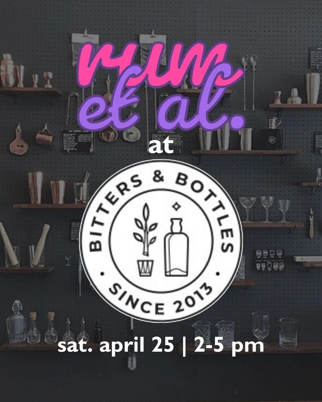 bitters &amp; bottles tasting