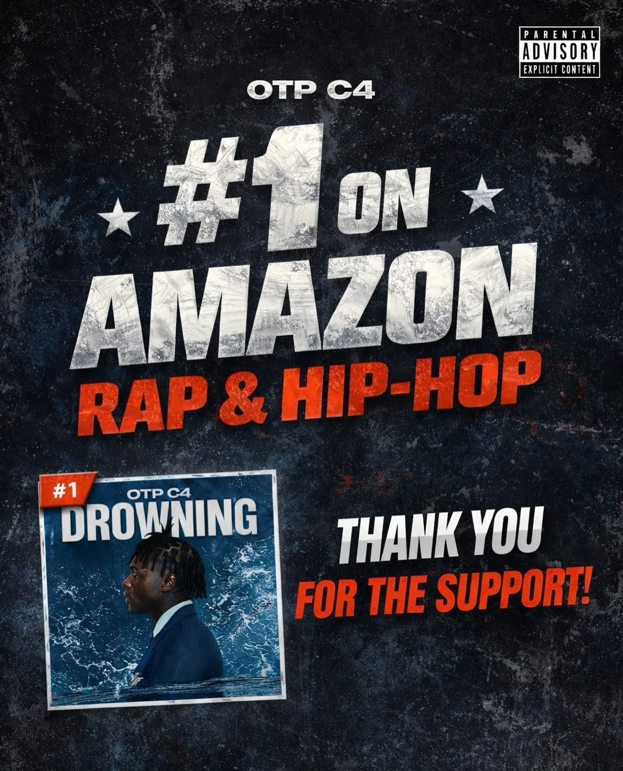 Off to a good start! @otp.c4 @birdvisionent welcome to the FatMouth family! #newrelease #fatmouthrecords