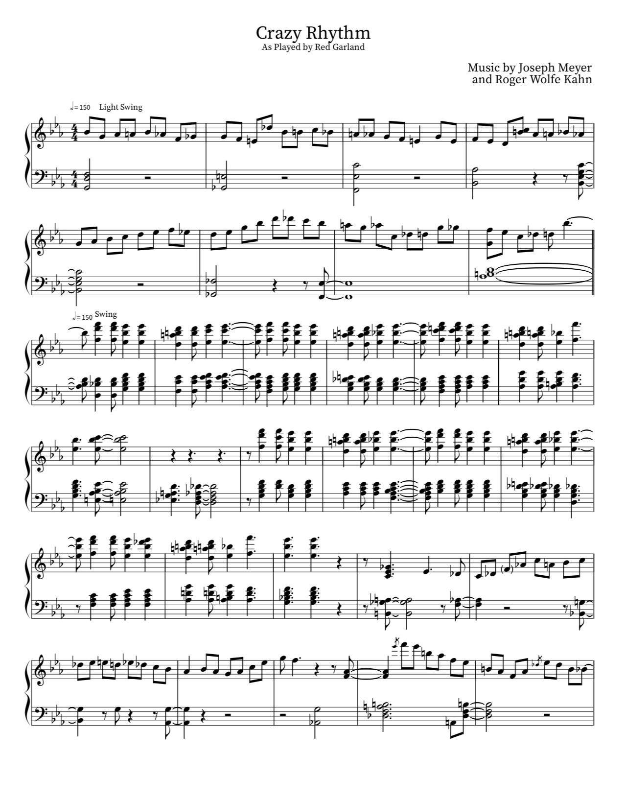 Crazy Rhythm