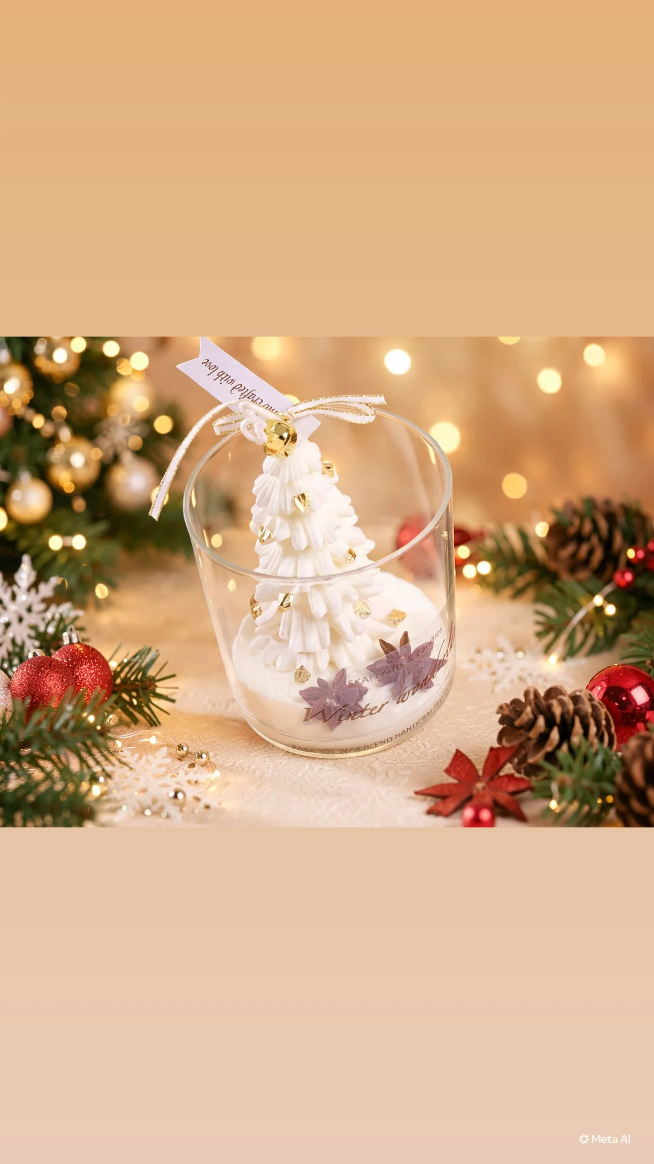 Winter Wonderland – Christmas Tree Candle