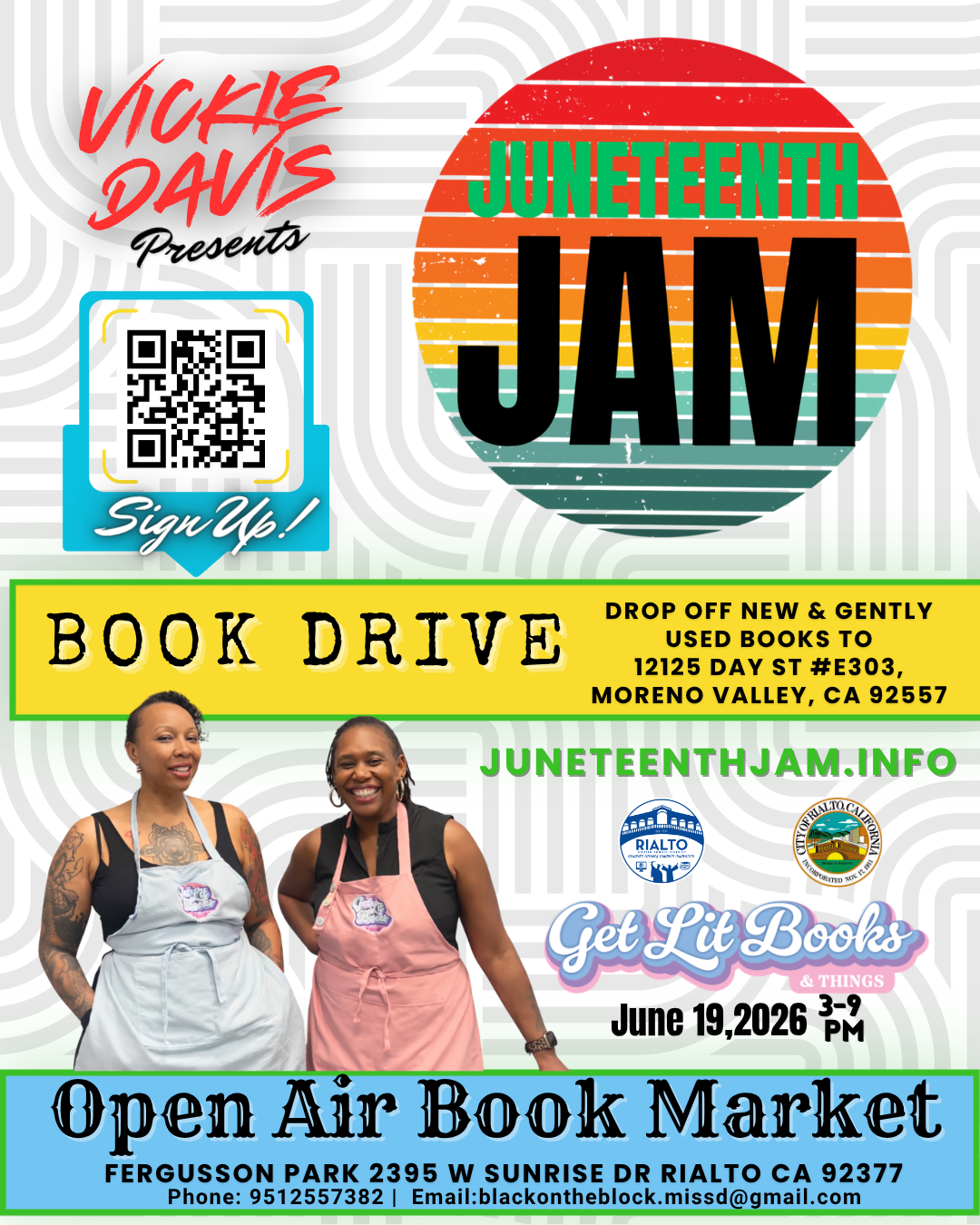 Juneteenth Jam Children's Book Drive