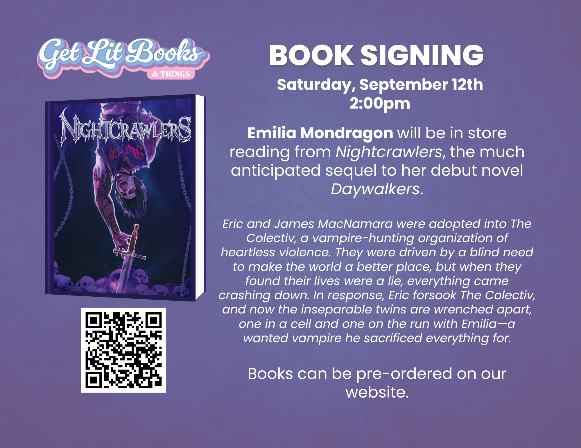Emilia Mondragon Book Signing