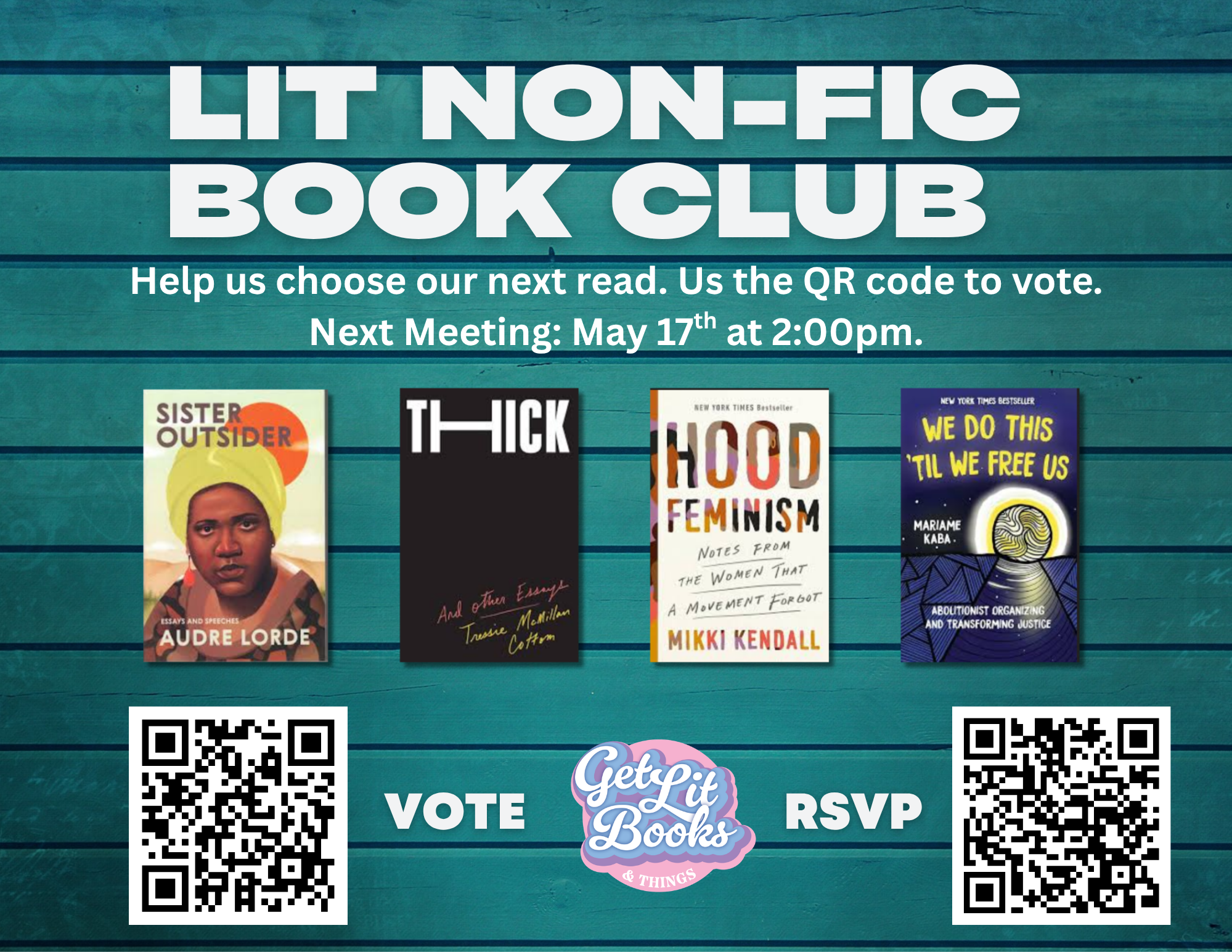 Lit Non-Fic Book Club