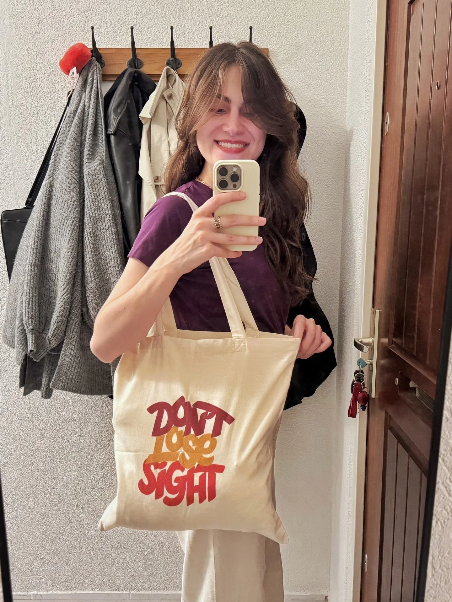 From the vault: I printed this ecobag with my own art for my online shop, and I&rsquo;m seriously thinking about putting it out there! Would you buy it? Let me know and I&rsquo;ll start producing them asap! ✨