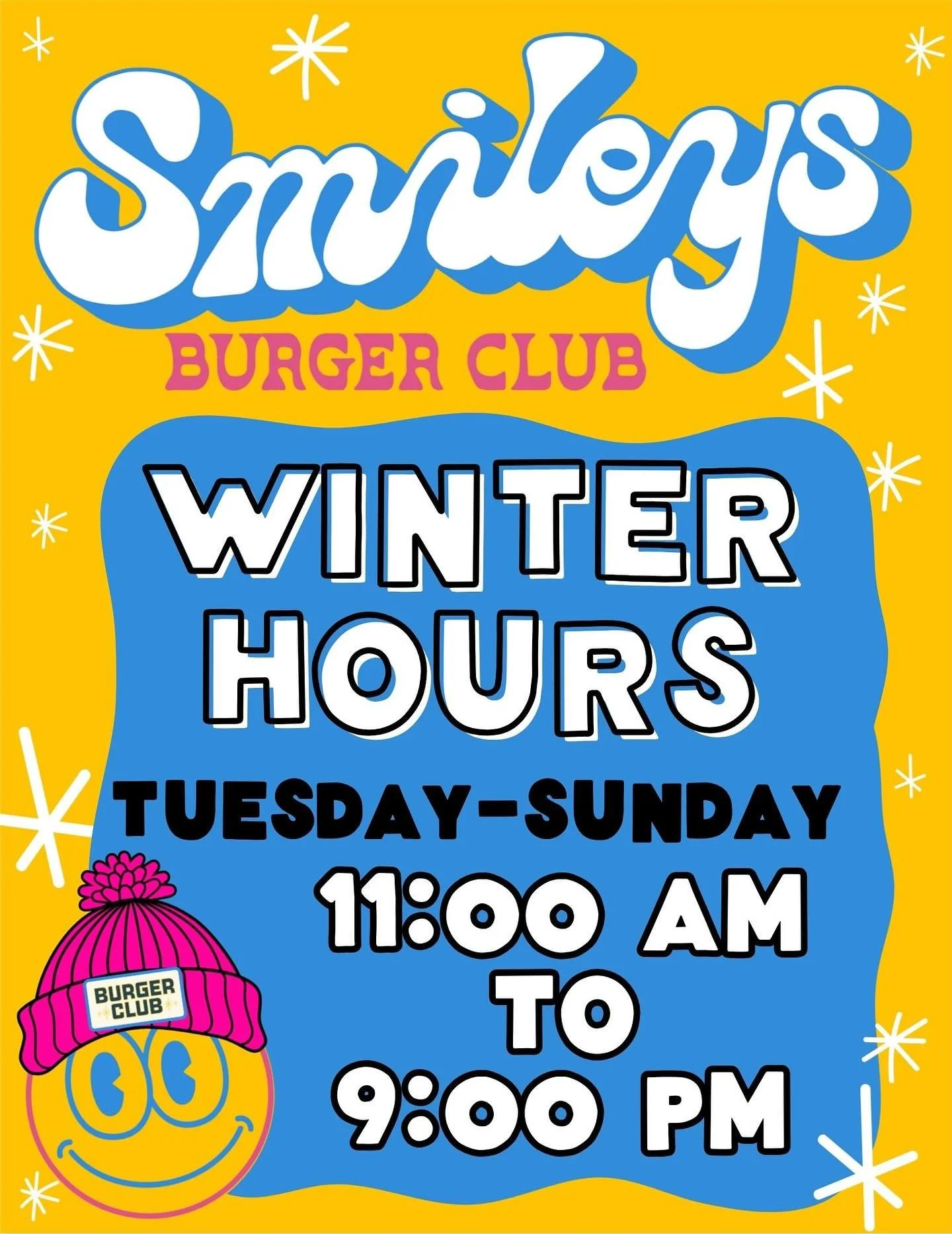 BRRR ITS COLD IN HERE. THERE MUST BE SOME CLOVERS IN THE ATMOSPHERE.
.
.
That&rsquo;s right folks we&rsquo;re gunna close up a little early through the winter cause it&rsquo;s so darn cold and y&rsquo;all so don&rsquo;t seem to want cheeseburgers tha