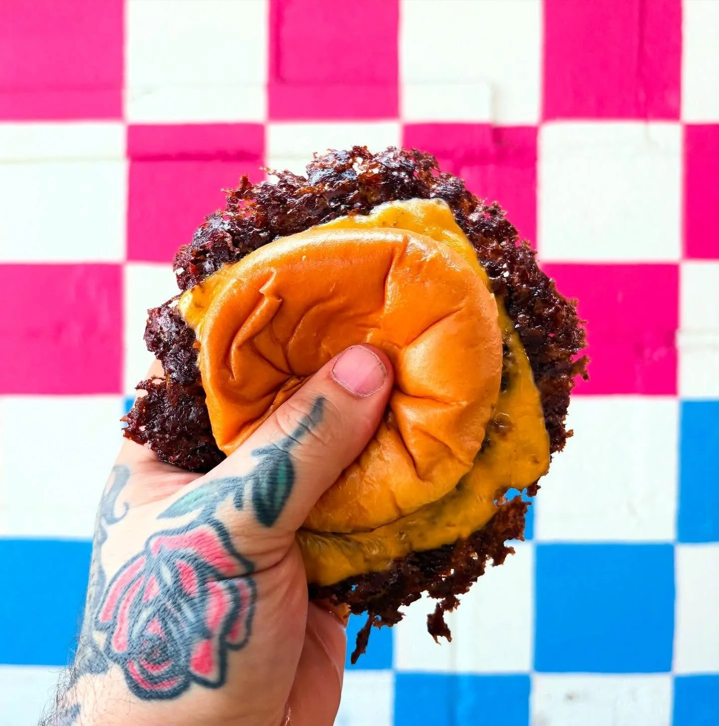 TODAY IS THE LAST DAY OF BURGERWEEK! COME GET THIS AMAZING CHEESEBURGER AT SMILEYS BURGER CLUB! AND VOTE VOTE VOTE! @atlburgerweek