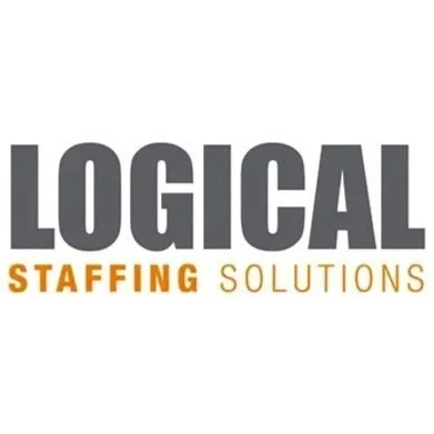 Logo of Logical Staffing Solutions with the words 'Logical' in gray and 'Staffing Solutions' in orange and gray below it.