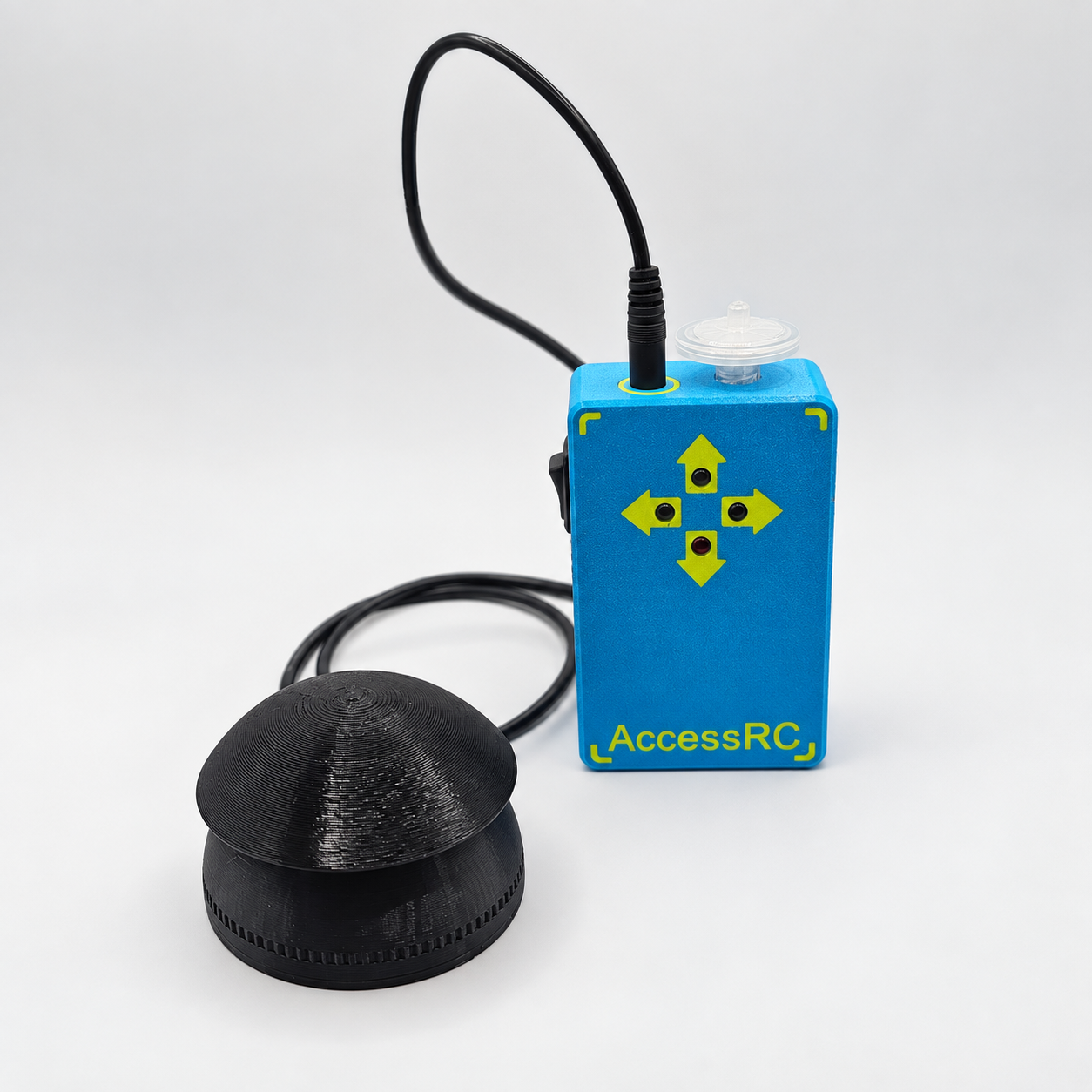 AccessRC with a connected dome joystick