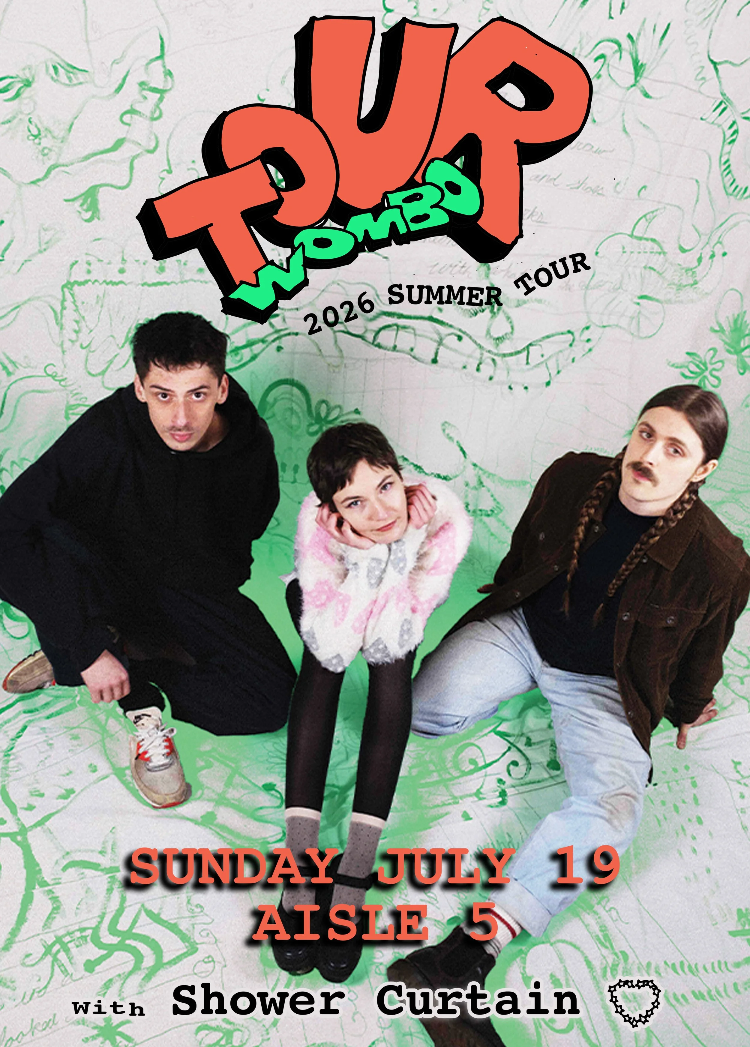 Wombo, shower curtain