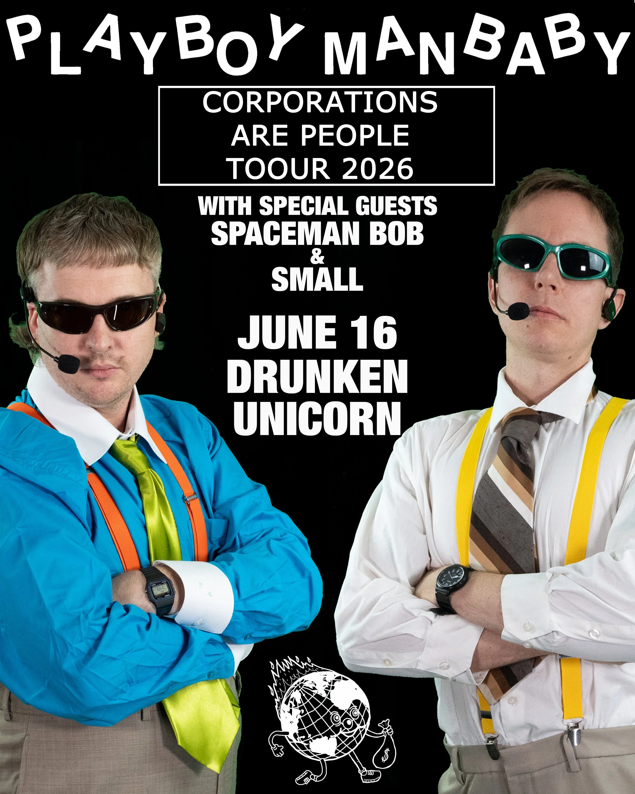 Playboy Manbaby, SPACEMAN BOB, SMALL