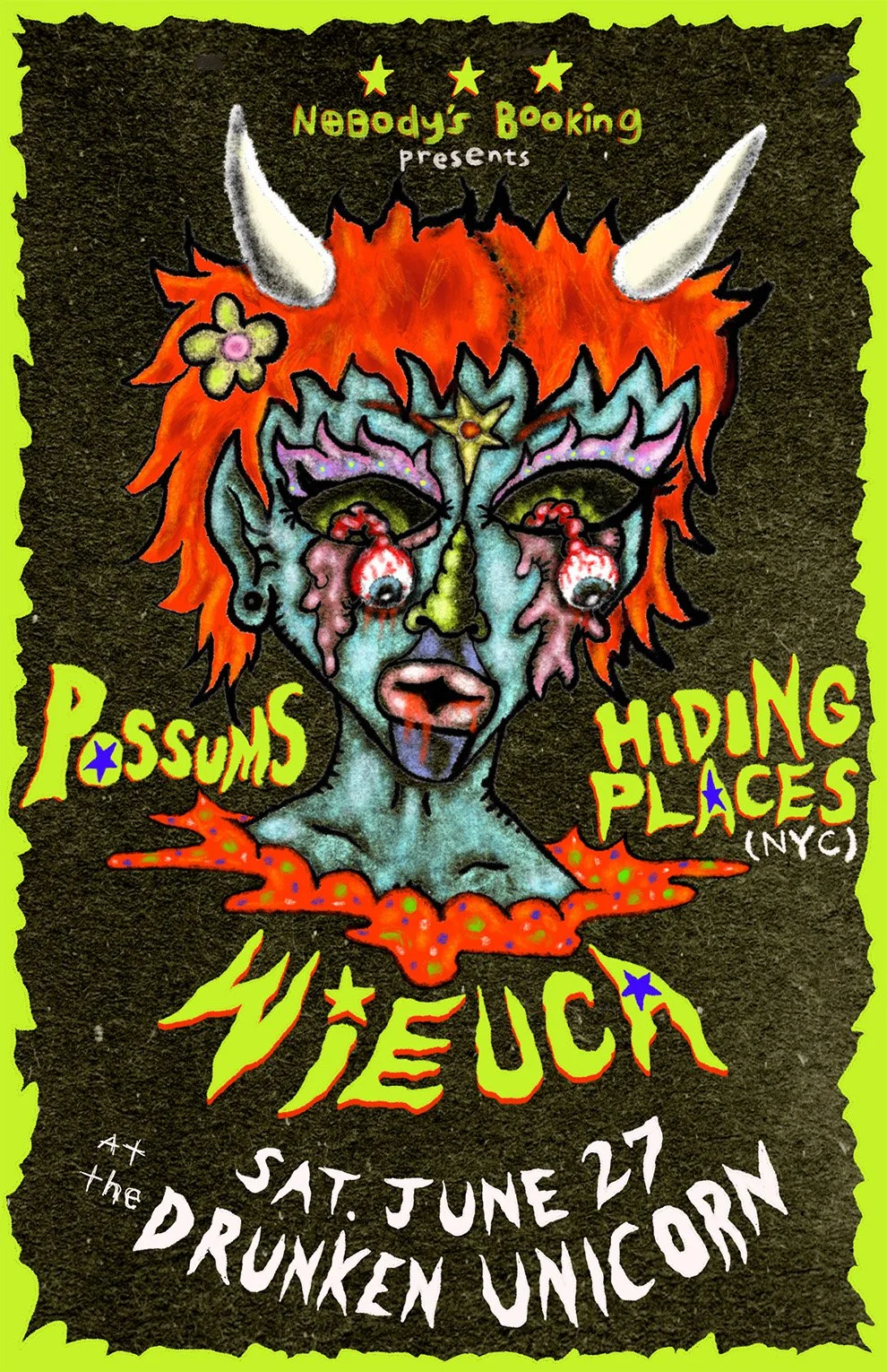 Wieuca, Hiding Places, Possums