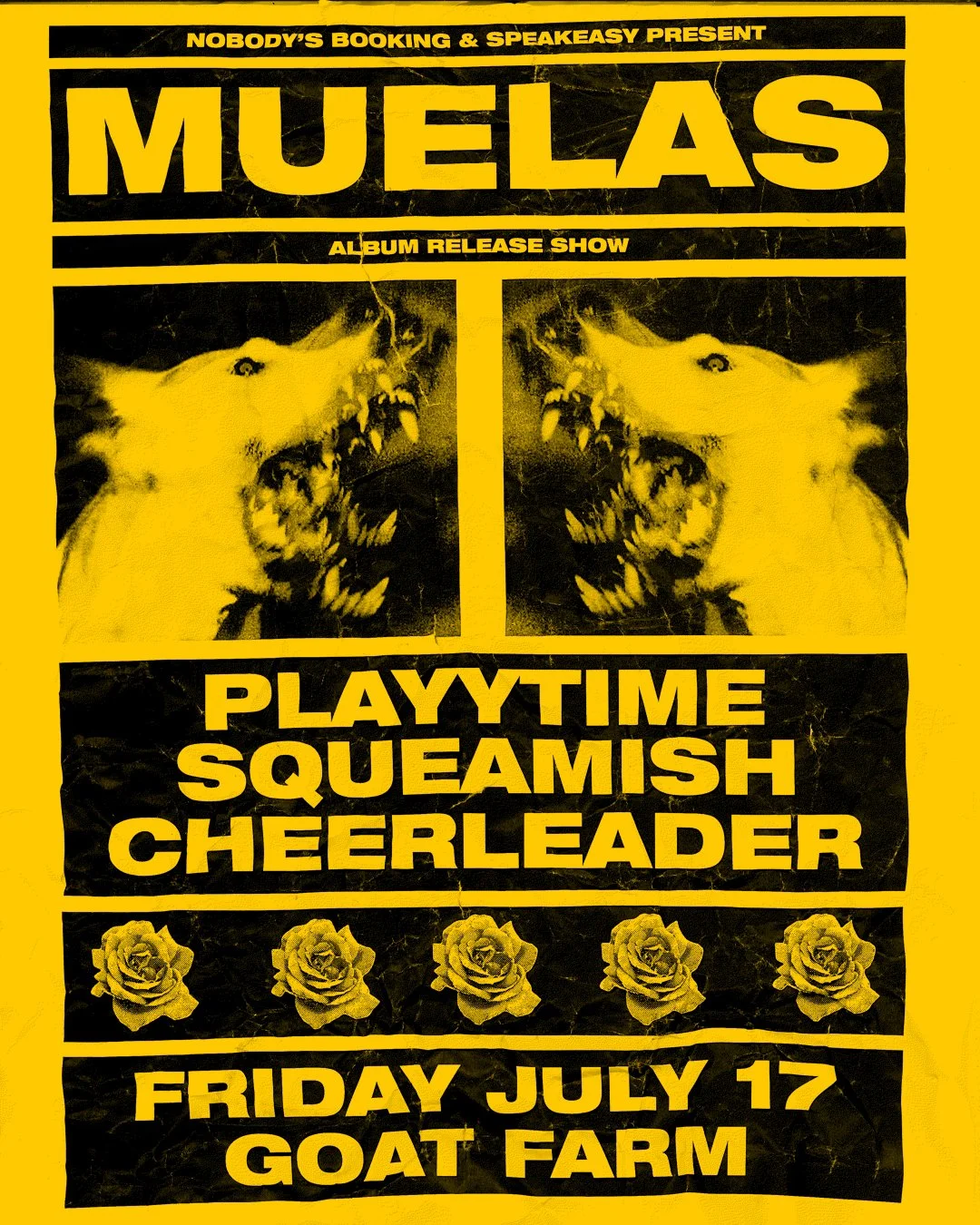 Muelas, Playytime, Squeamish, Cheerleader