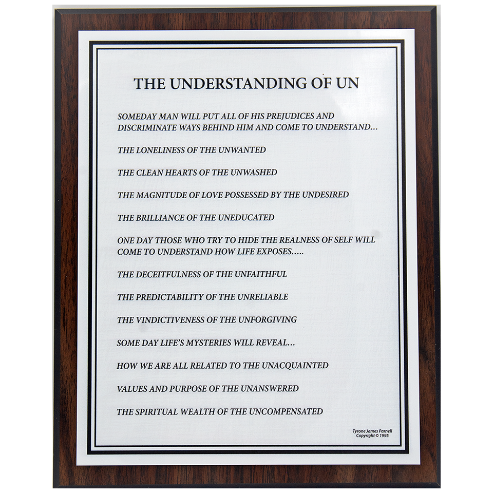 THE UNDERSTANDING OF UN