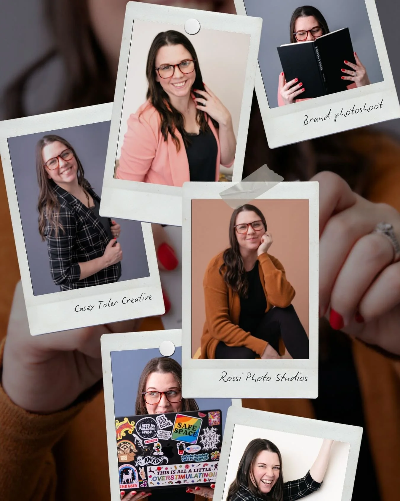 Brand photos that actually feel like me? What a freaking relief.

Huge shoutout to Angela @rossiphotostudios for making it so easy and actually, so fun. 🤩 
She made me feel more like myself on camera, and now showing up online feels a whole lot less