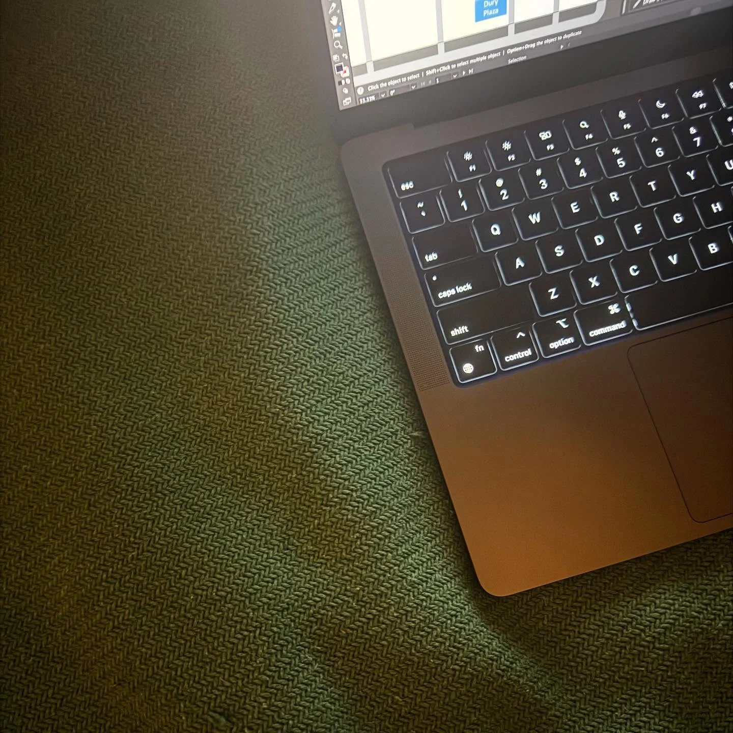 In bed by 8. Designing by 9.
Because freelance life + mom life = turning your blanket into a desk and calling it balance.

Laptop glow, client work, and the faint sound of Cocomelon still echoing in my brain.

If you&rsquo;re building a business betw