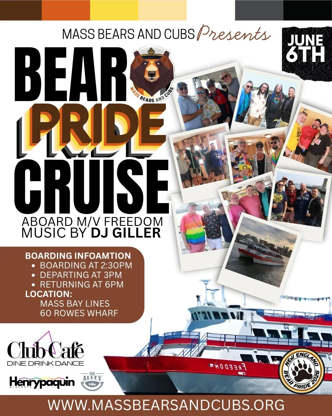 Bear Pride Cruise 2026 