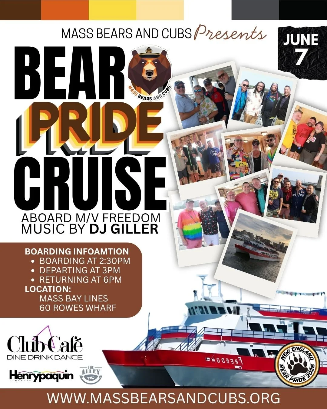 Bear Pride Cruise 2026 