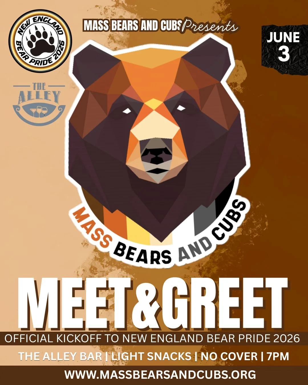 Meet &amp; Greet Bear Pride Kickoff