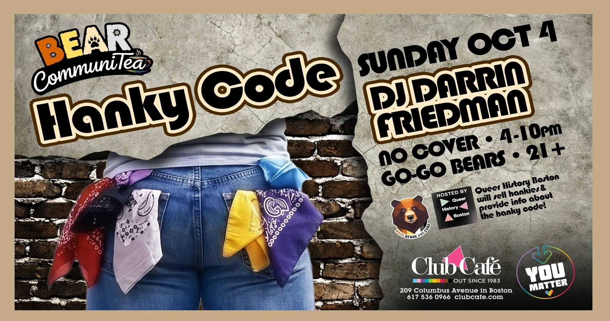 Bear CommuniTea - Hanky Code