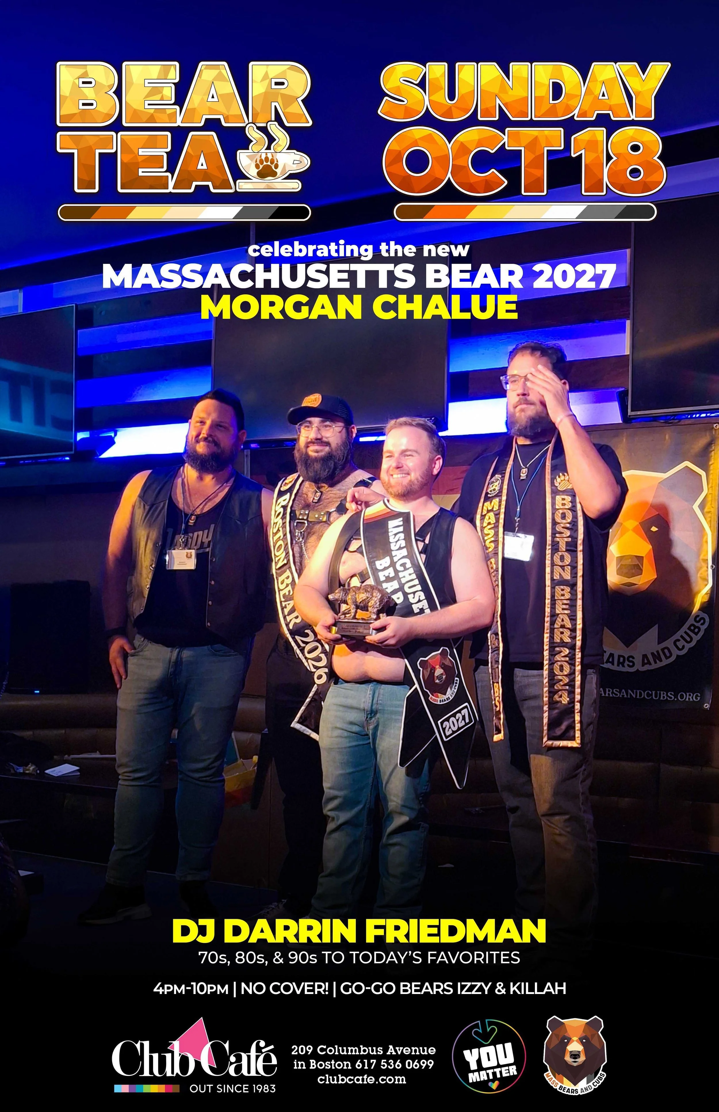 Bear Tea  - Meet MA Bear 2027! 