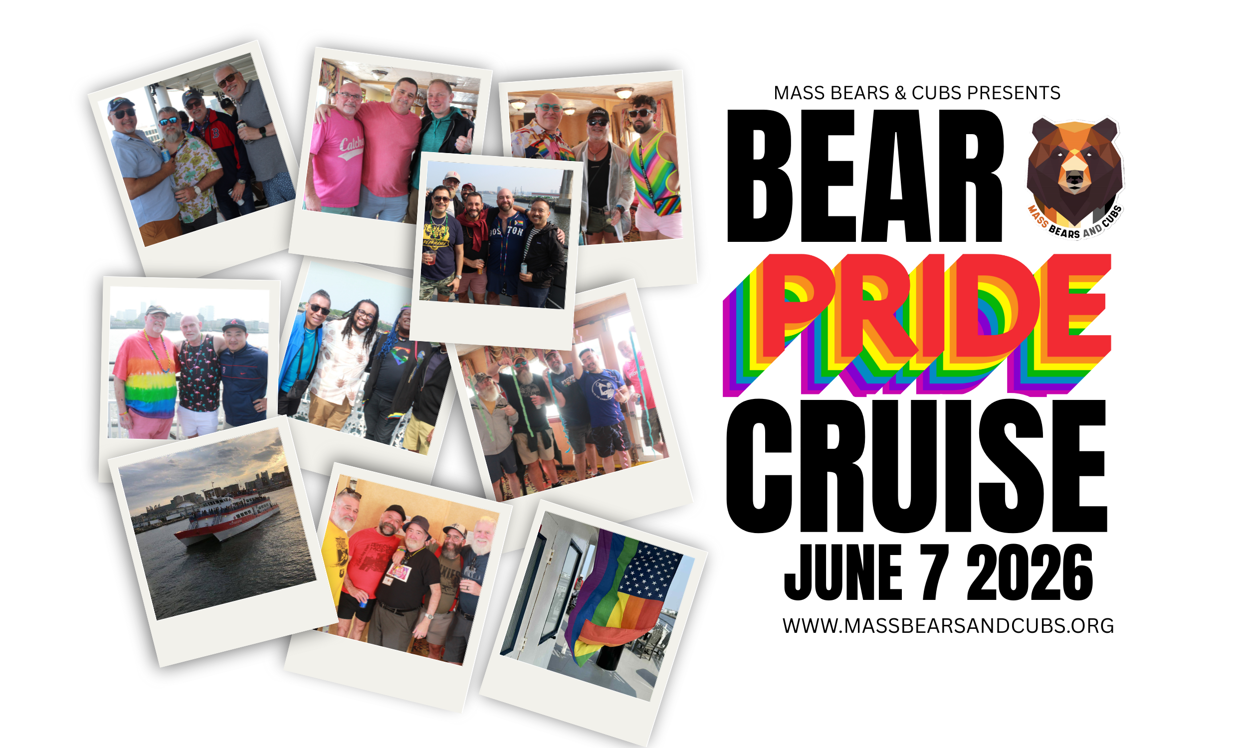 Mass Bears & Cubs Bear Pride Cruise 2026 - June 7th, 2026
