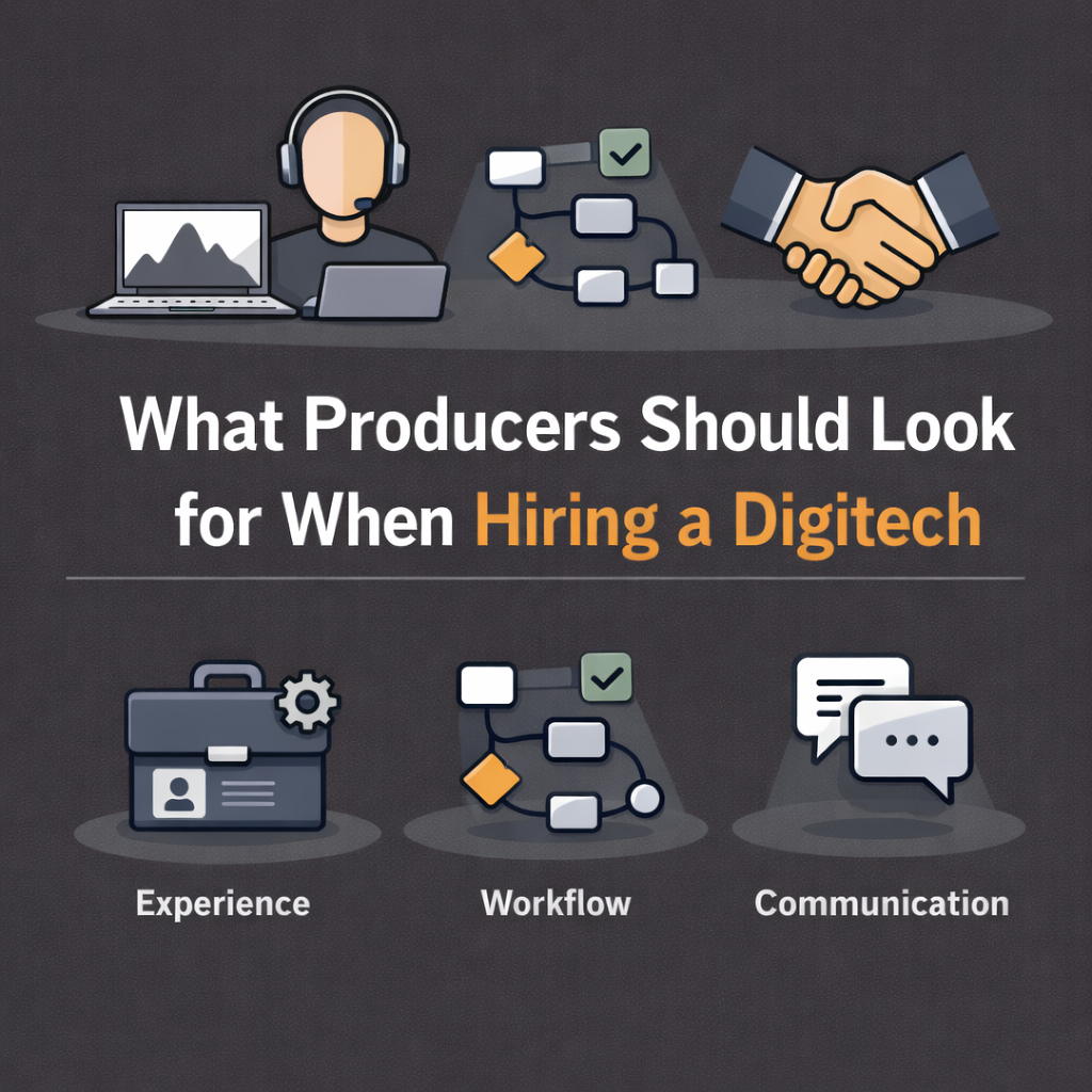 What Producers Should Look for When Hiring a Digitech
