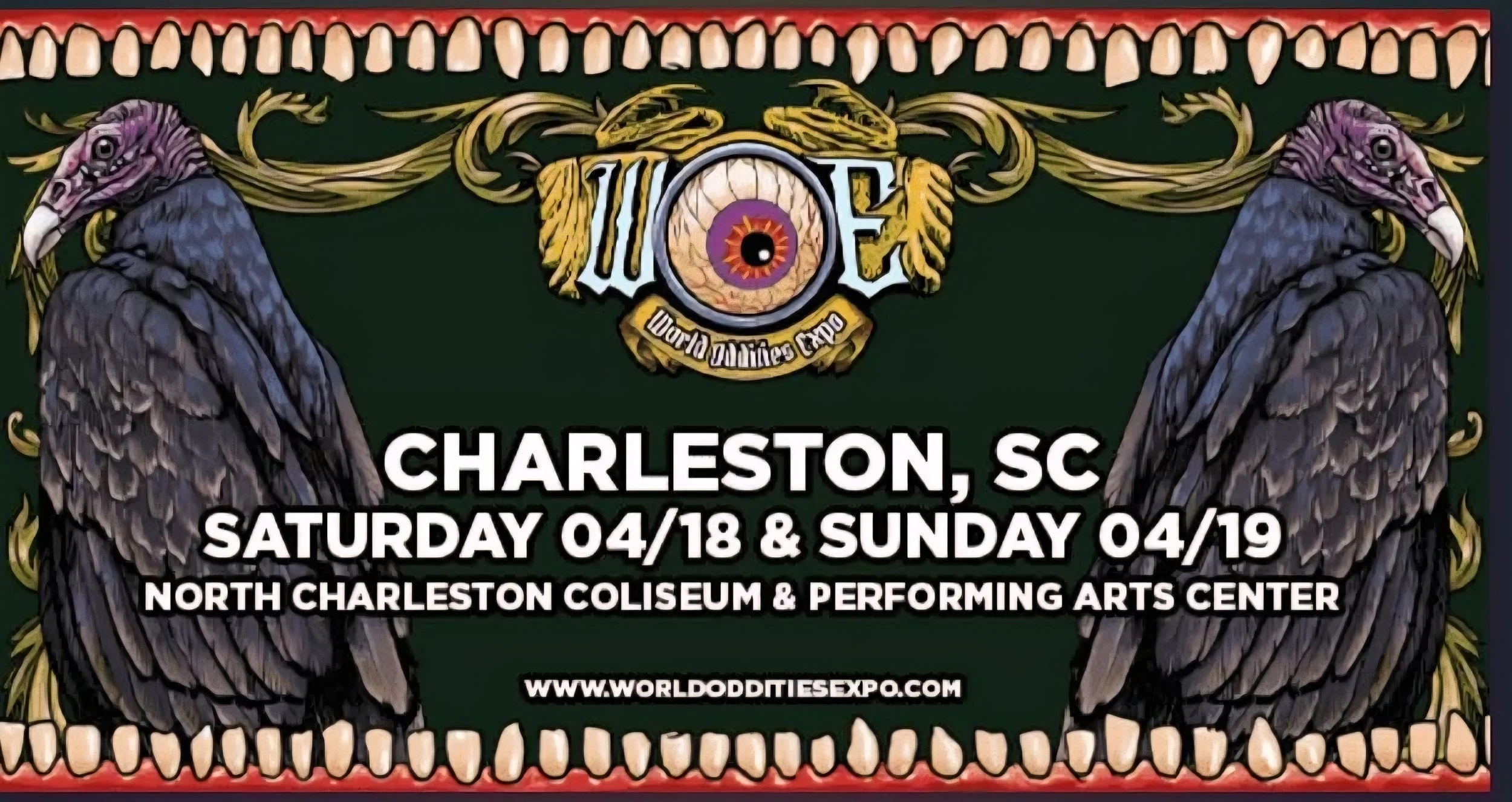 World Oddities Expo. Charleston, SC