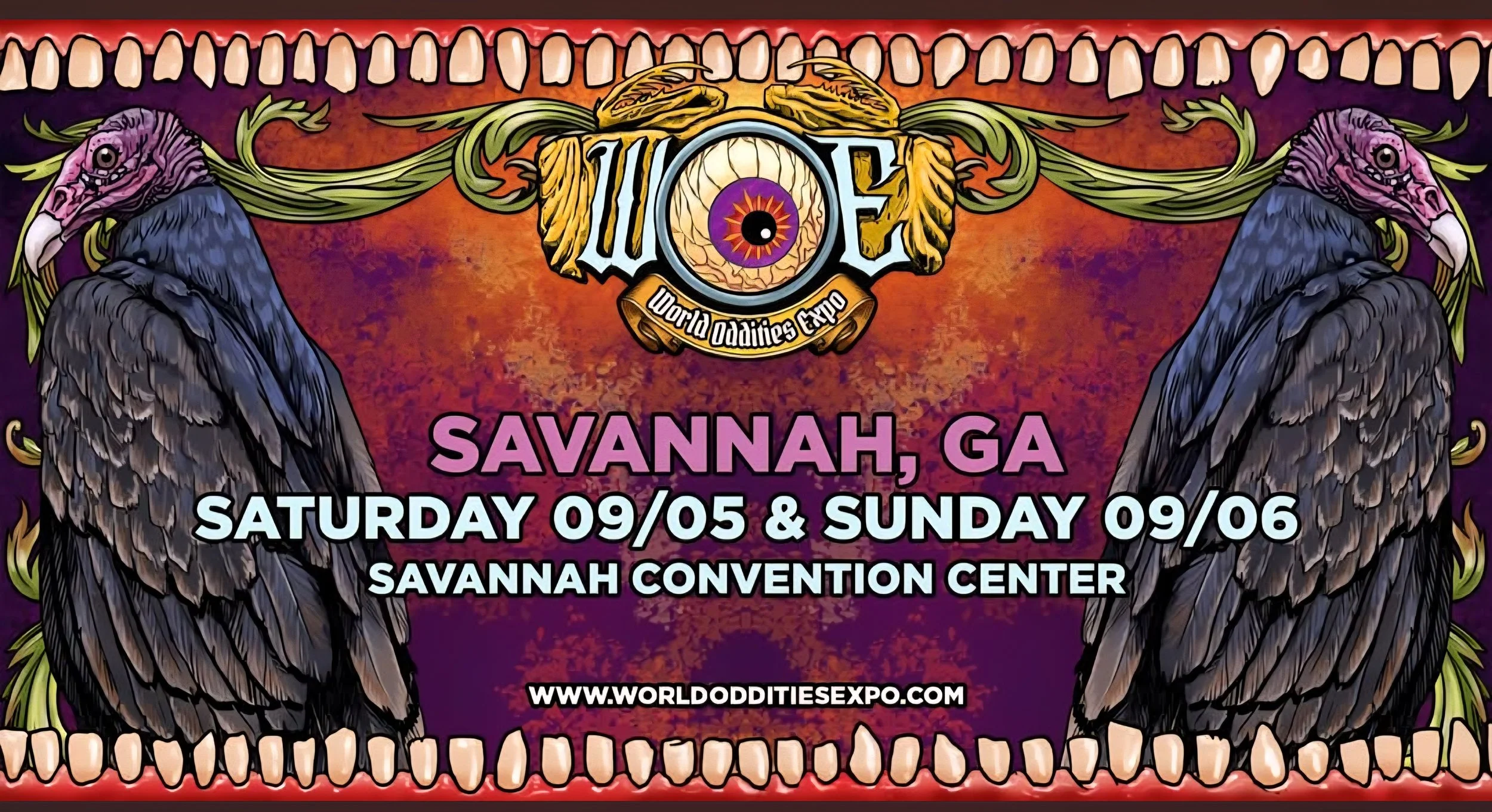 World Oddities Expo. Savannah, GA