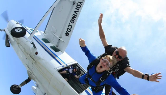 Why jump out of a perfectly good plane? Because you can when you Build Your Own Business...