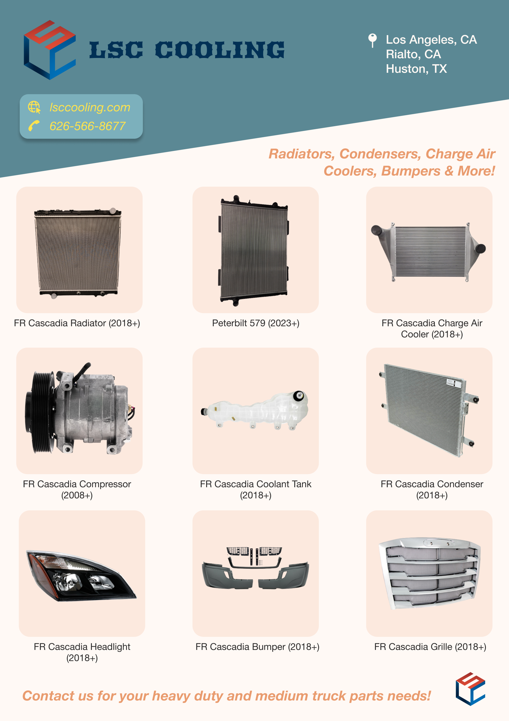 LSC Cooling (flyer design)