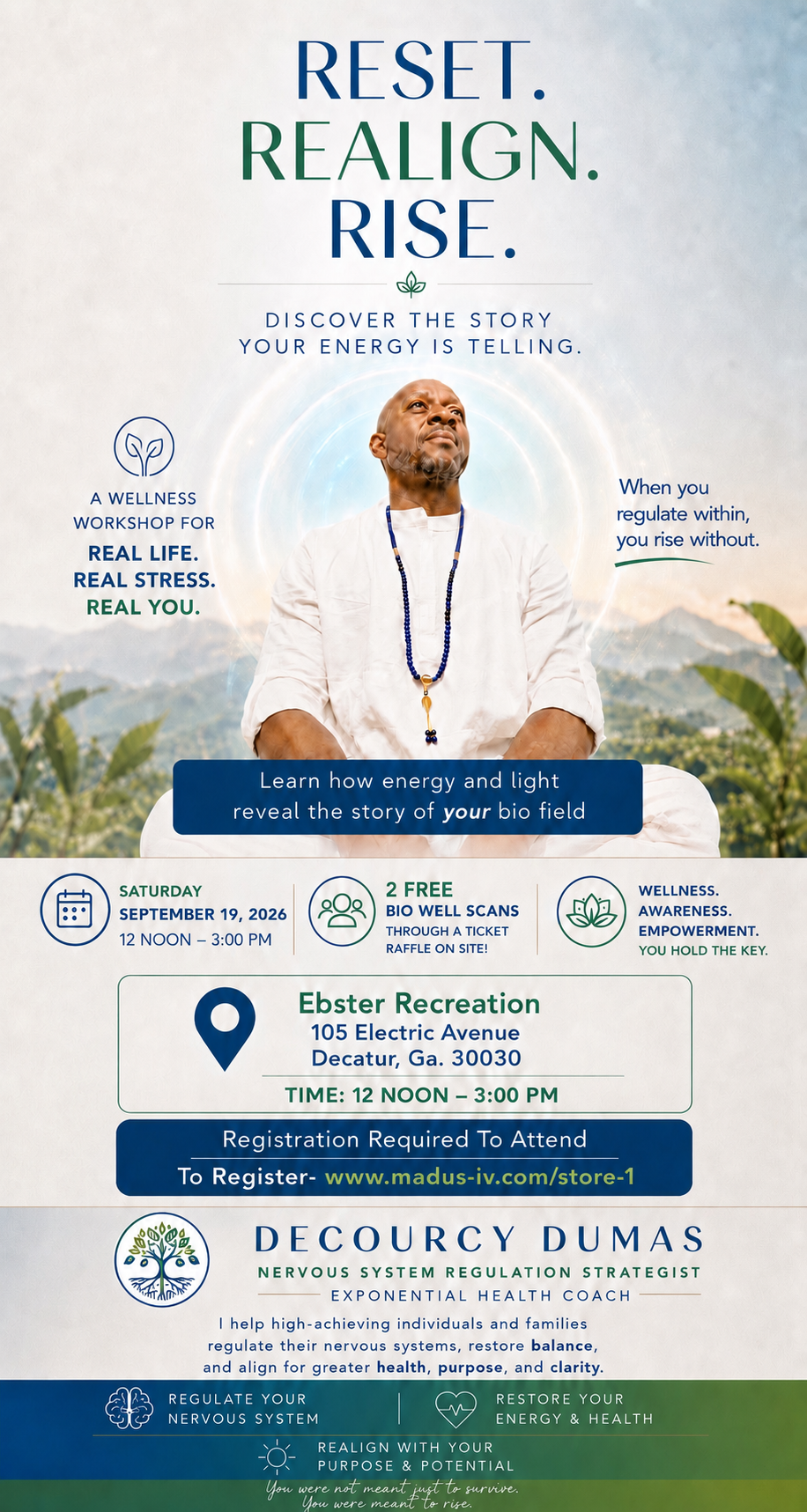 Reset Realign Rise Wellness Workshop