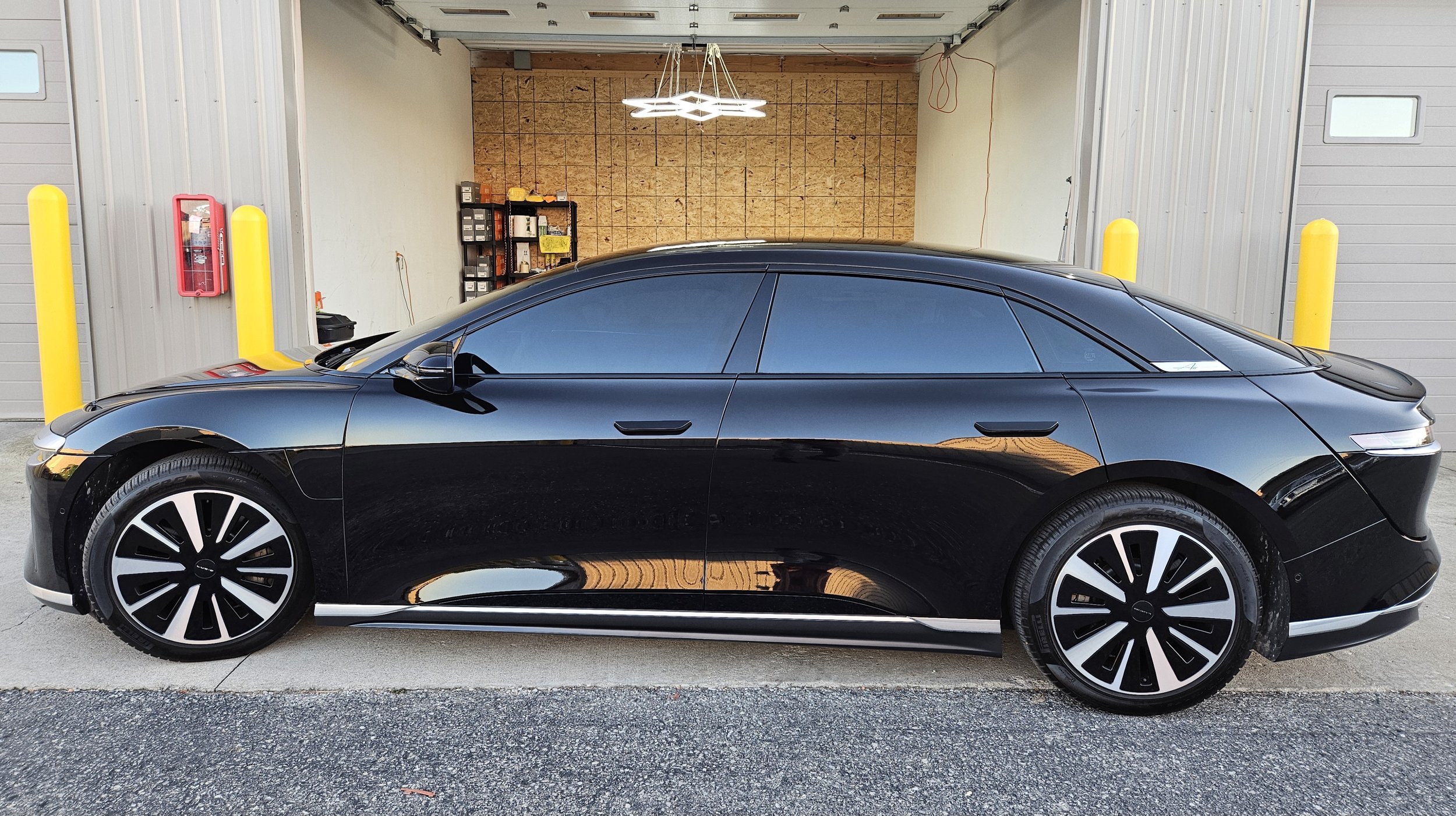 LUCID AIR - CERAMIC TINT, FULL WINDSHIELD TINT, PAINT CORRECTION, ULTRA GRAPHENE CERAMIC COATING