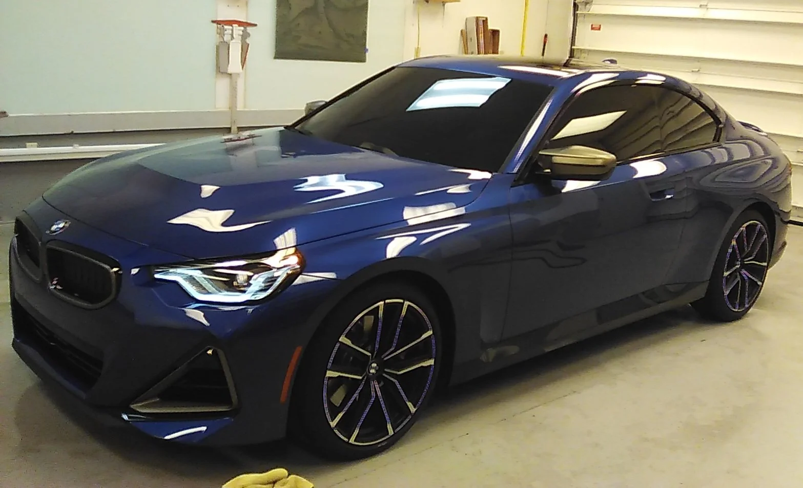 Blue BMW M240i - Ultra Glossy Finish