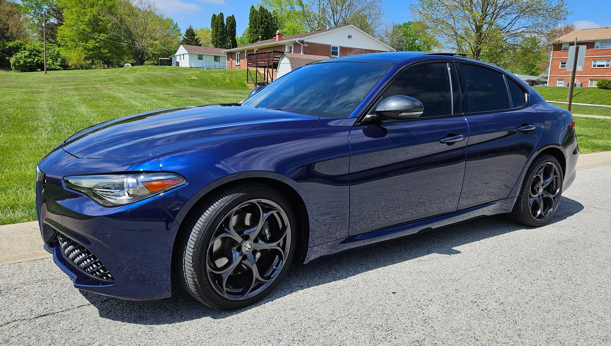 Alfa Romeo Giulia - Amazing shine! Graphene Ceramic Coating Plus