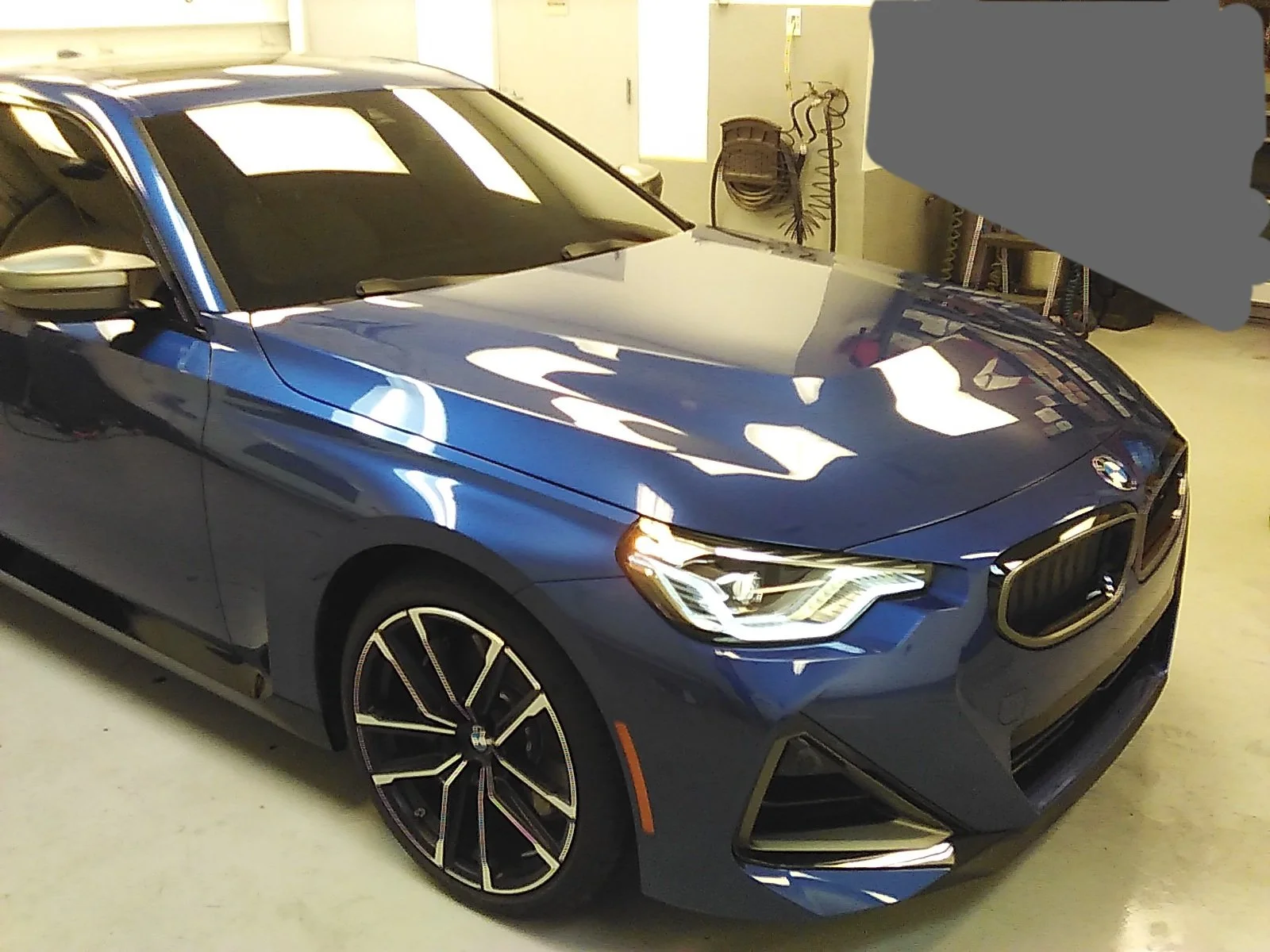 Blue BMW M240i - Brilliant Gloss, Enhances Color!