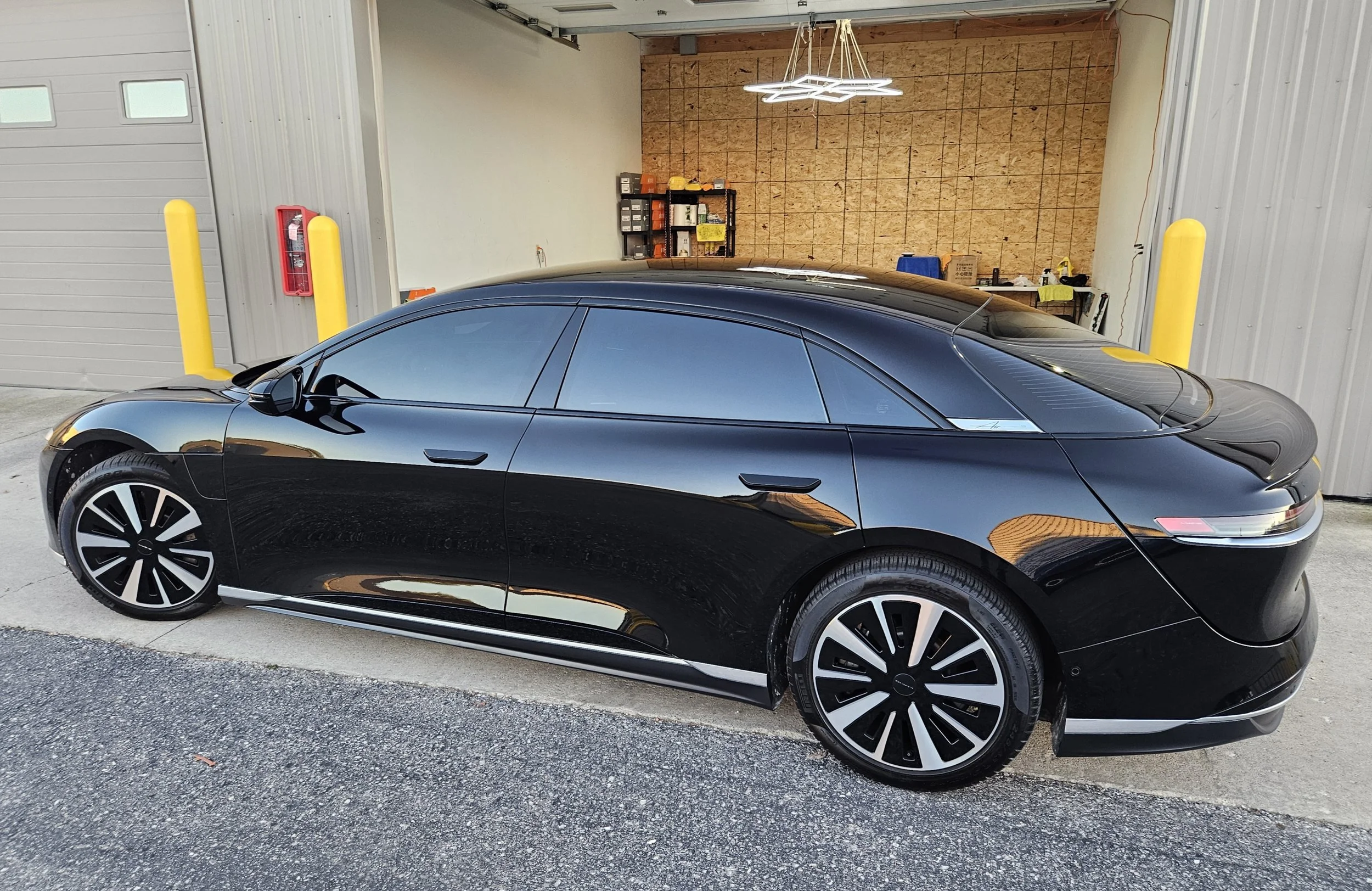 Lucid Air - Fresh Ultra Graphene Ceramic Coating, Ceramic Tint, with Full Windshield Tint