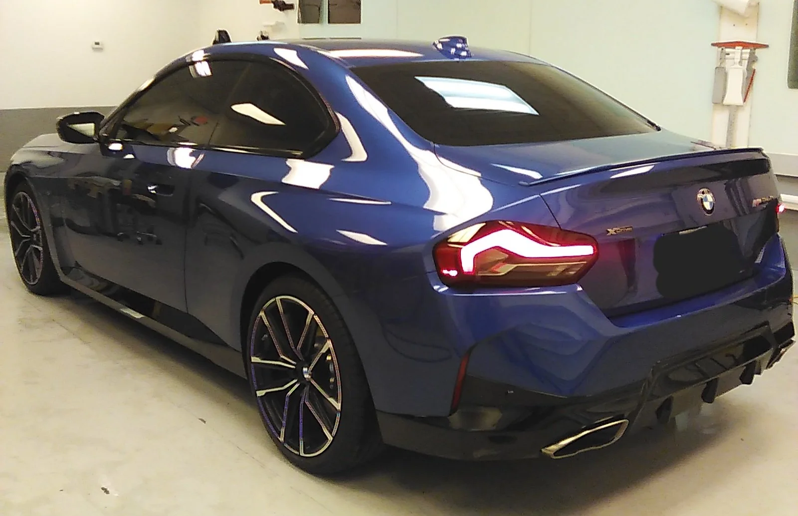 Blue BMW M240i - Fresh Graphene Ceramic Coating Plus