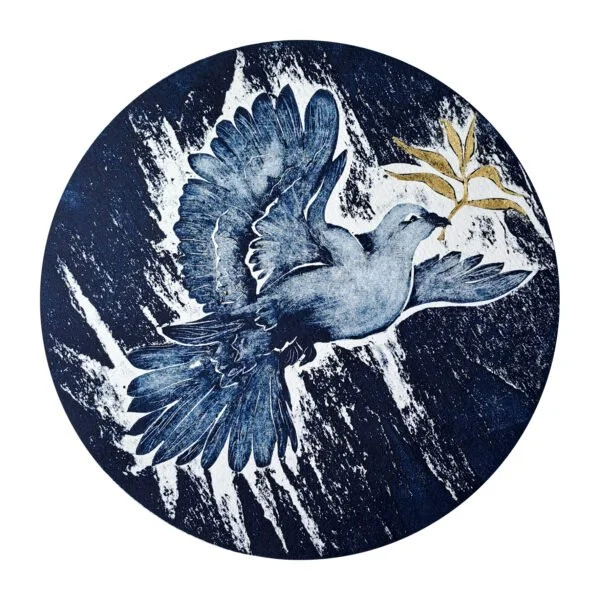 RosieBurnsArtist Artwork Original Doves of Peace Prints Handmade OriginalArt